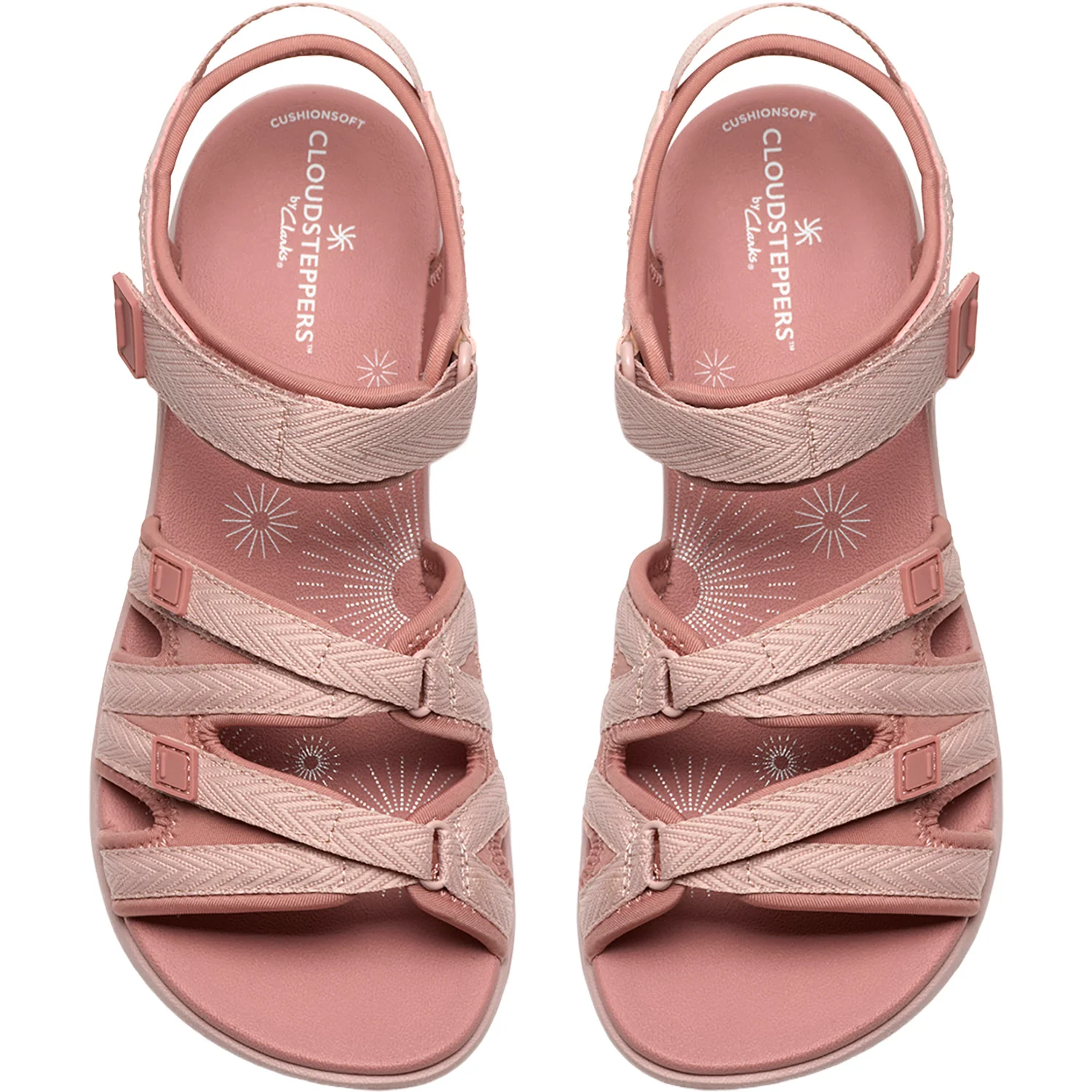 Clarks Mira Madi Women's Sandals Dusty Pink - Image 2