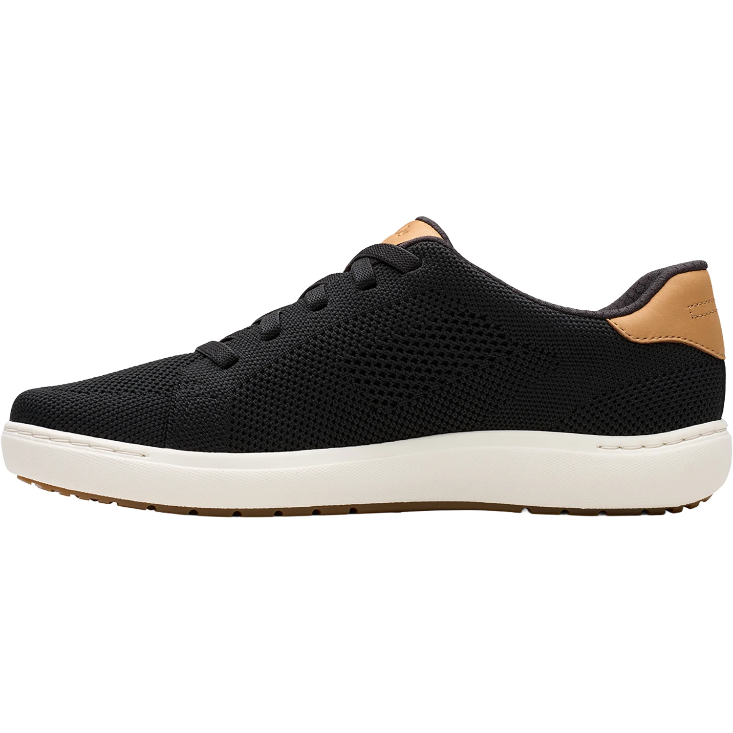 Clarks Nalle Walk Women's Athletic Shoes & Athleisure Shoes Black Knit - Image 3