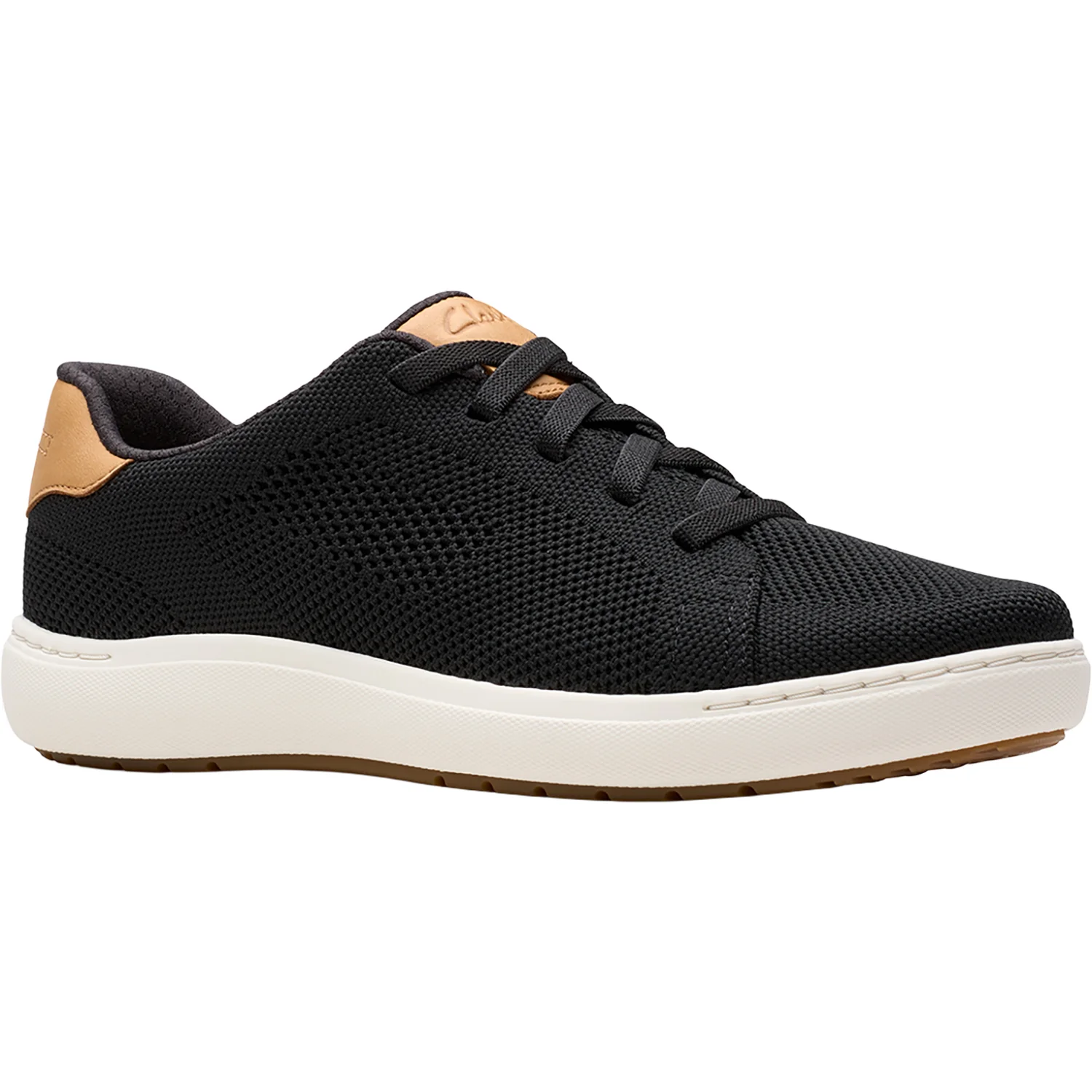 Clarks Nalle Walk Women's Athletic Shoes & Athleisure Shoes Black Knit - Image 5