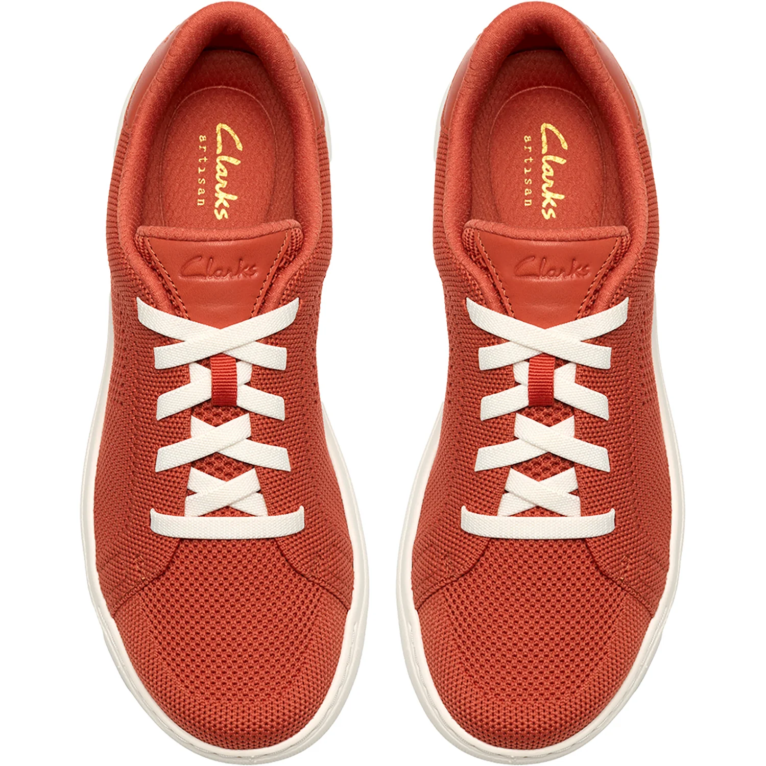 Clarks Nalle Walk Women's Orange Knit - Image 2