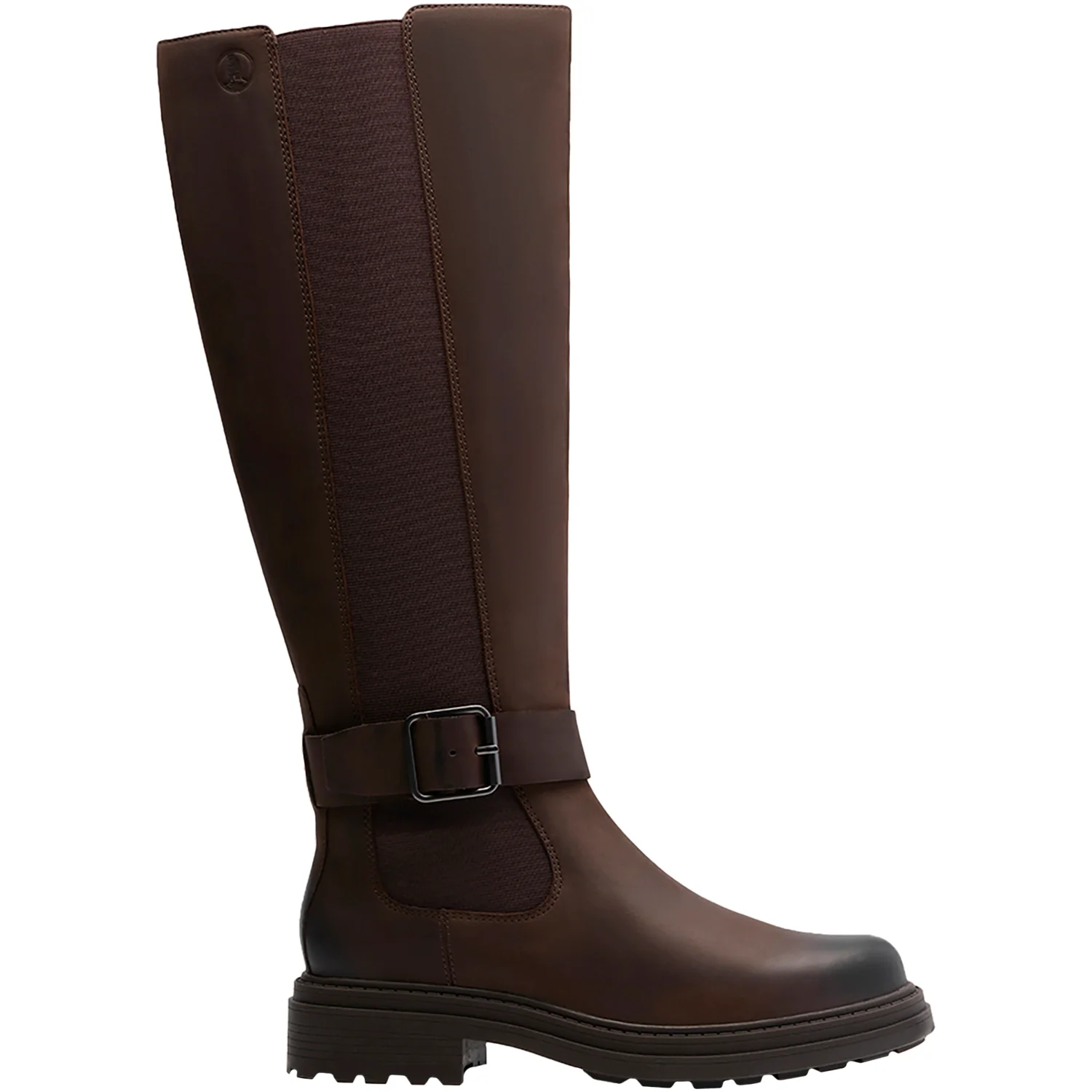Clarks Orinoco3 Tall Women's Boots Tall Dark Brown Leather