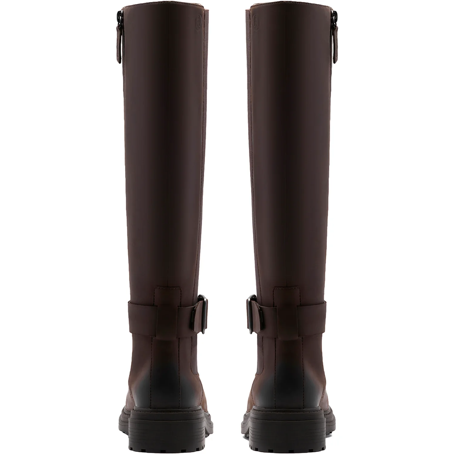 Clarks Orinoco3 Tall Women's Boots Tall Dark Brown Leather - Image 5