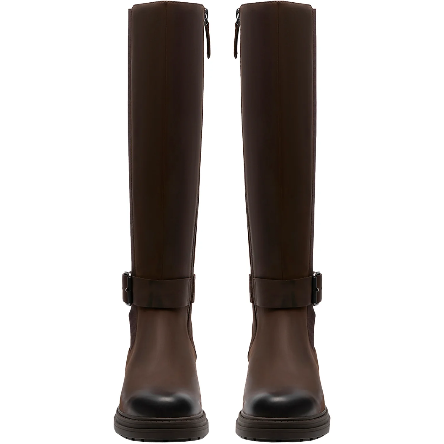 Clarks Orinoco3 Tall Women's Boots Tall Dark Brown Leather - Image 6