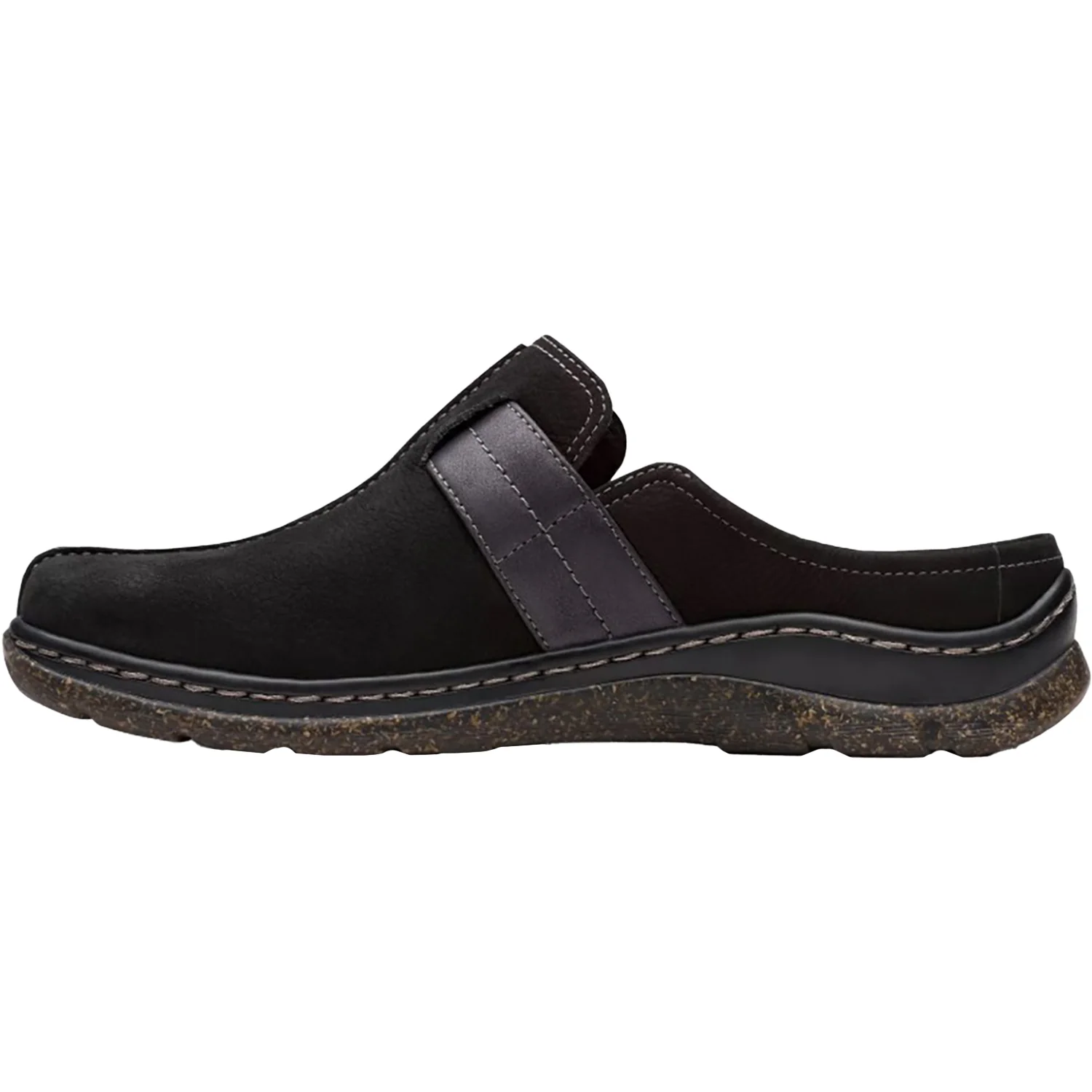 Clarks Orlene Clog Women's Open Back Clogs Black Nubuck - Image 3