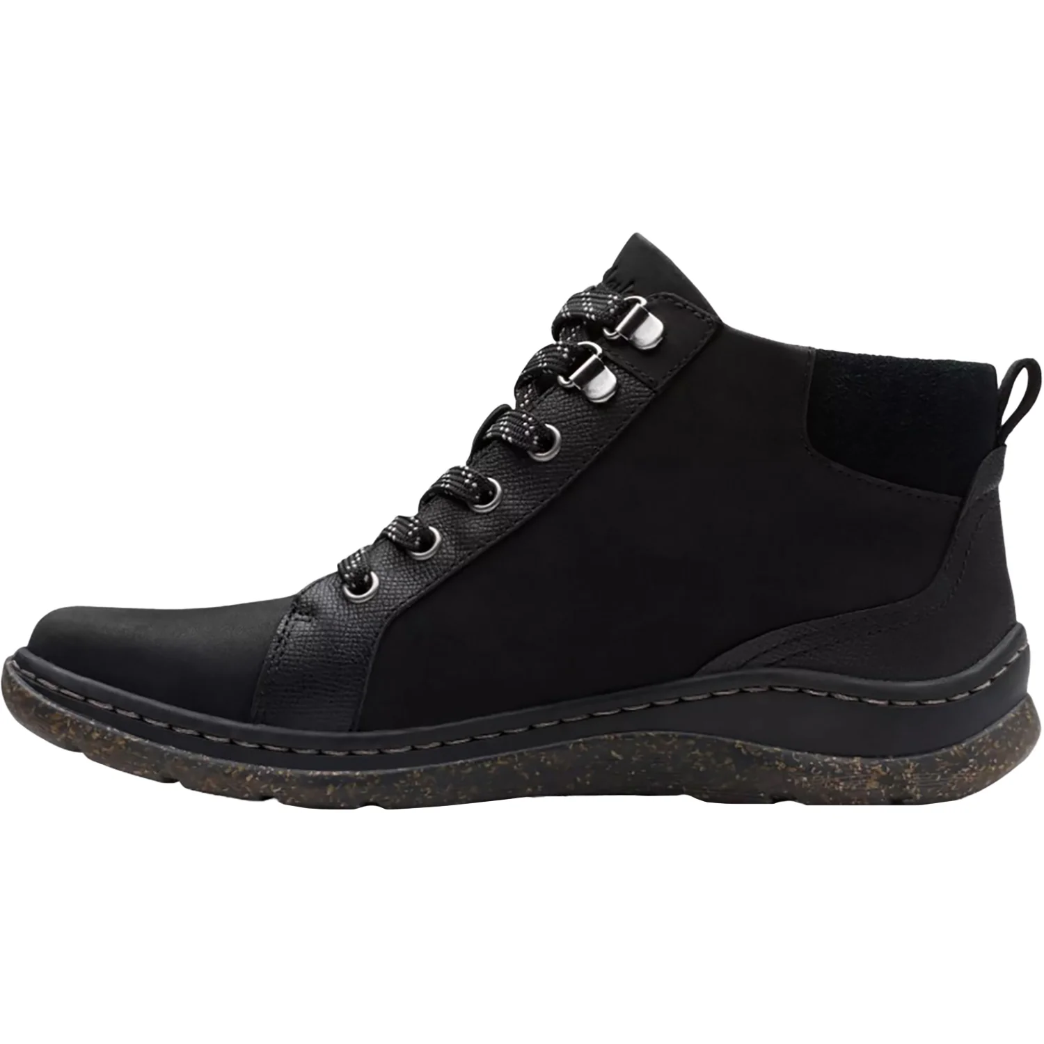 Clarks Orlene Top Waterproof Women's Boots Black Leather - Image 3