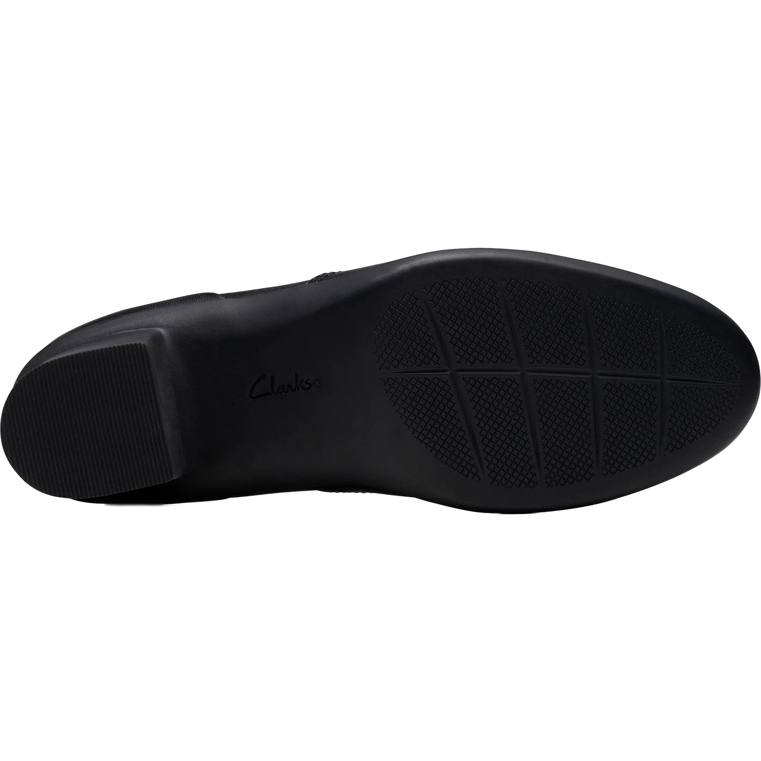 Clarks Shaya Tess Women's Dress Heels Black Leather - Image 4