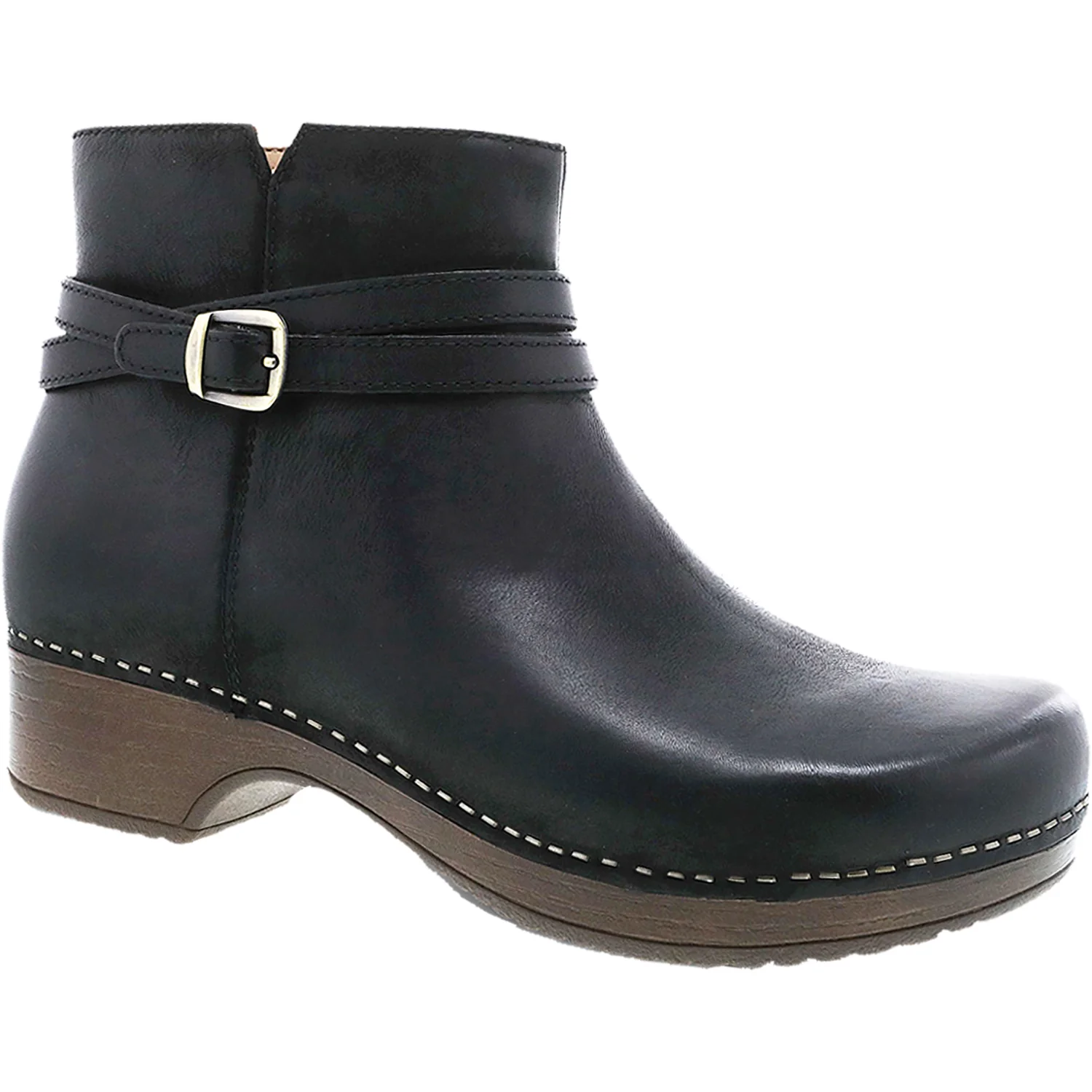 Dansko Brook Women's Boots Black Burnished Nubuck - Image 3