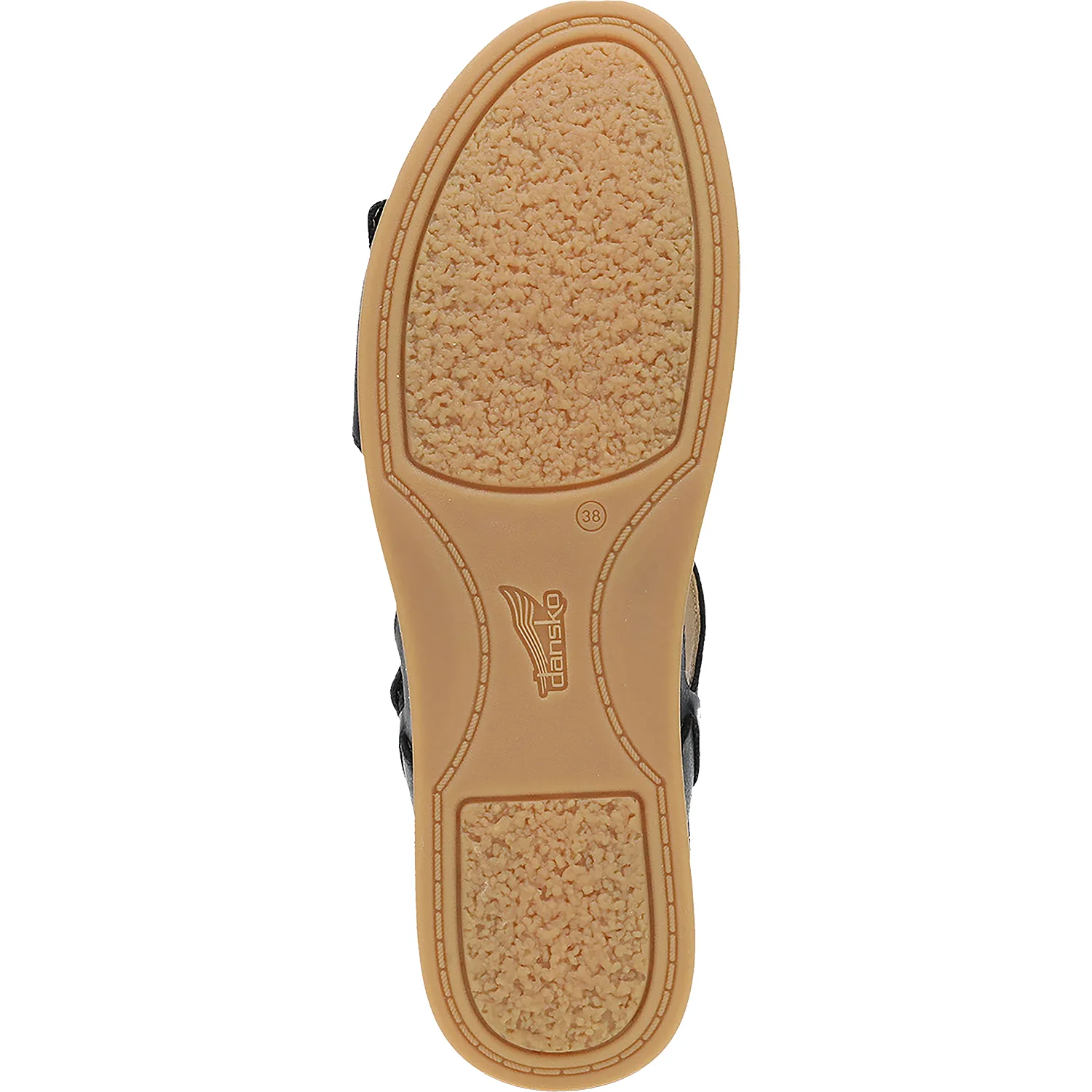 Dansko Candace Women's Sandals Black Burnished Nappa Leather - Image 4