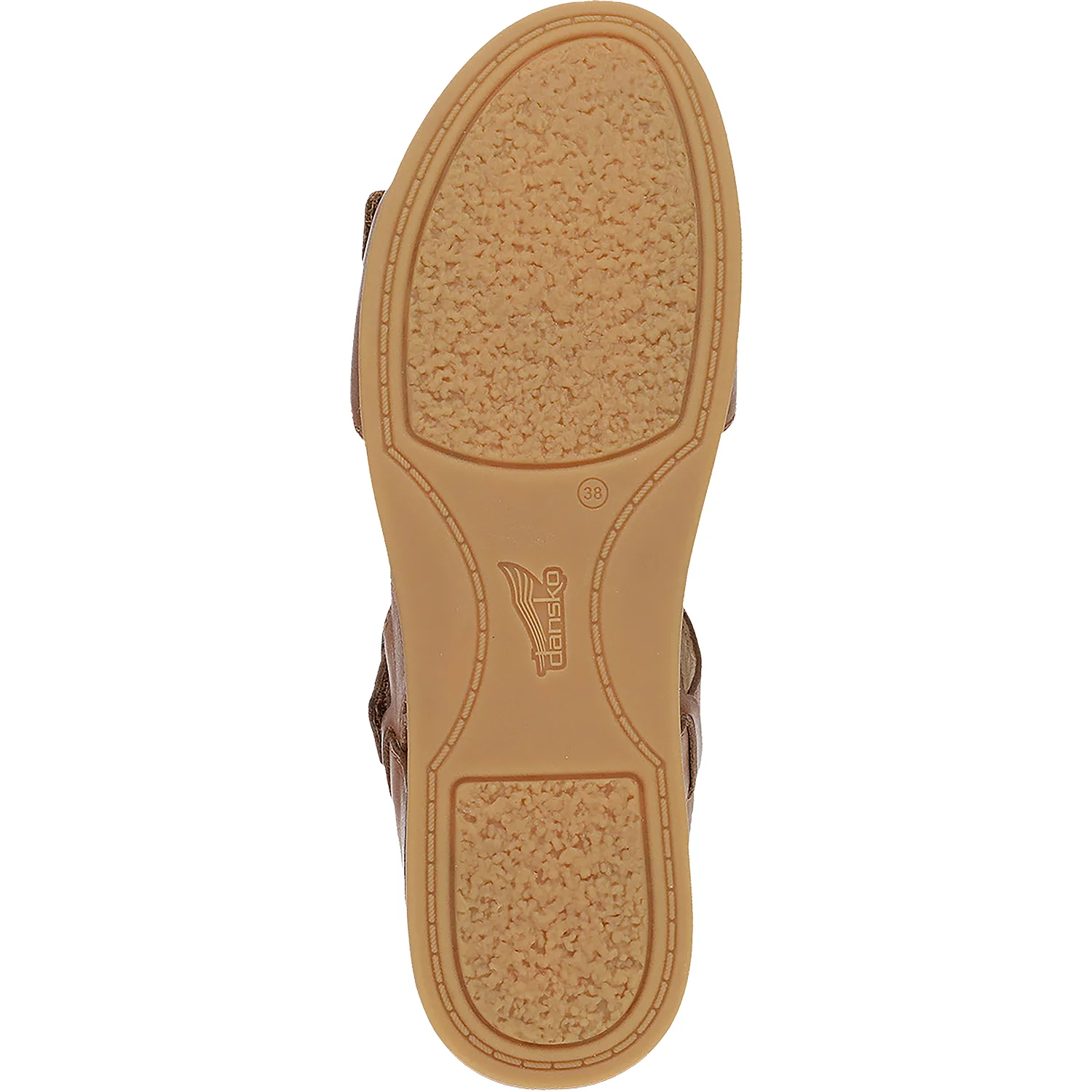 Dansko Candace Women's Sandals Tan Burnished Nappa Leather - Image 4