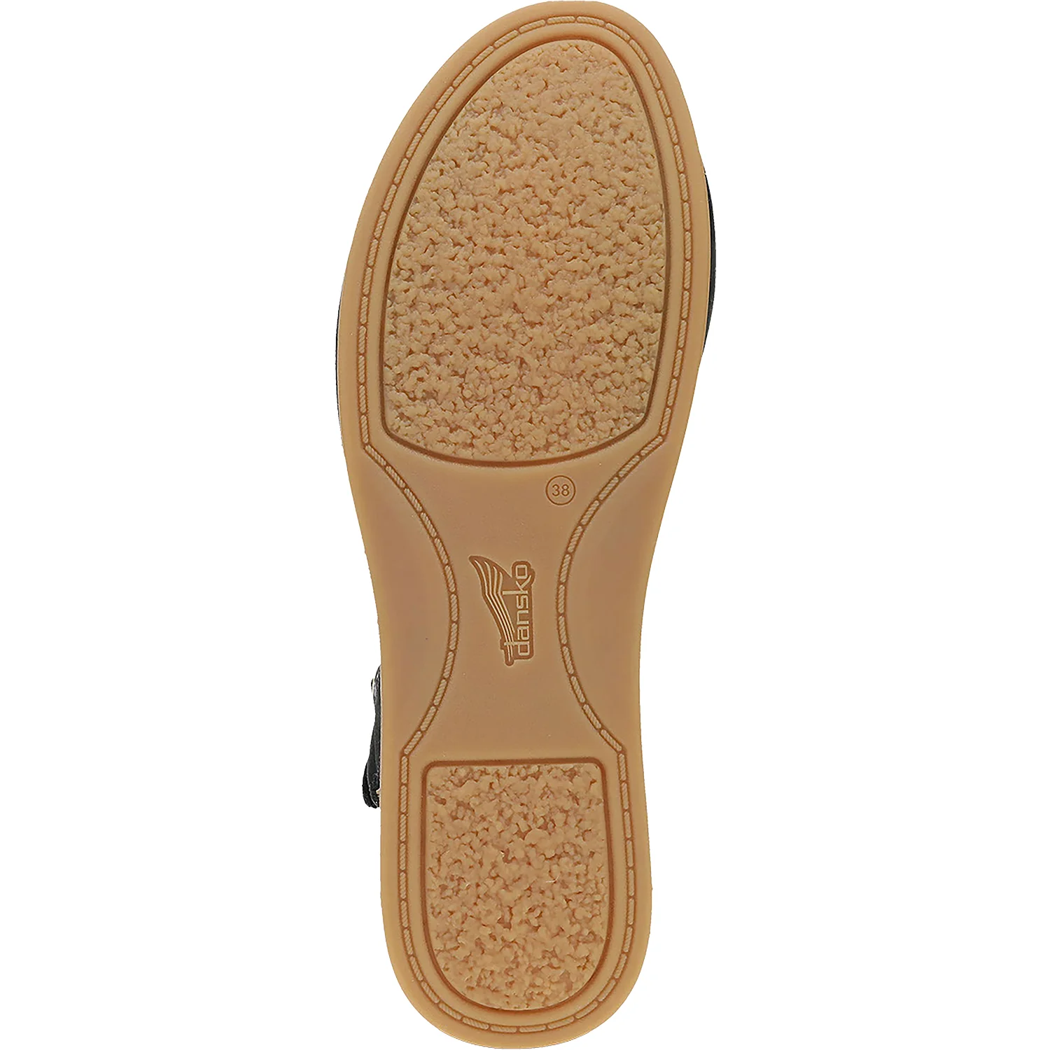 Dansko Cass Women's Sandals Black Milled Nubuck - Image 4