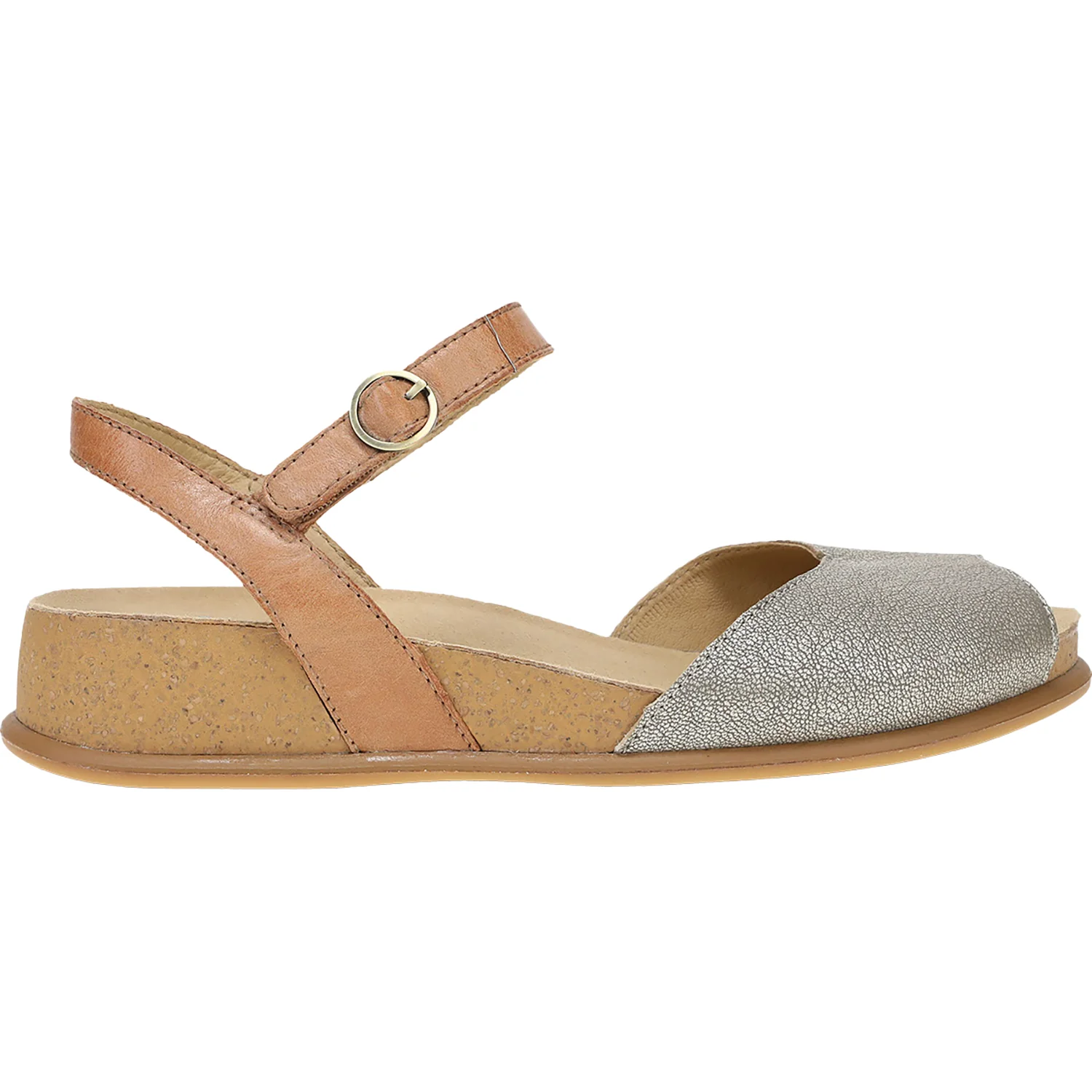Dansko Cass Women's Sandals Platino/Tan Leather