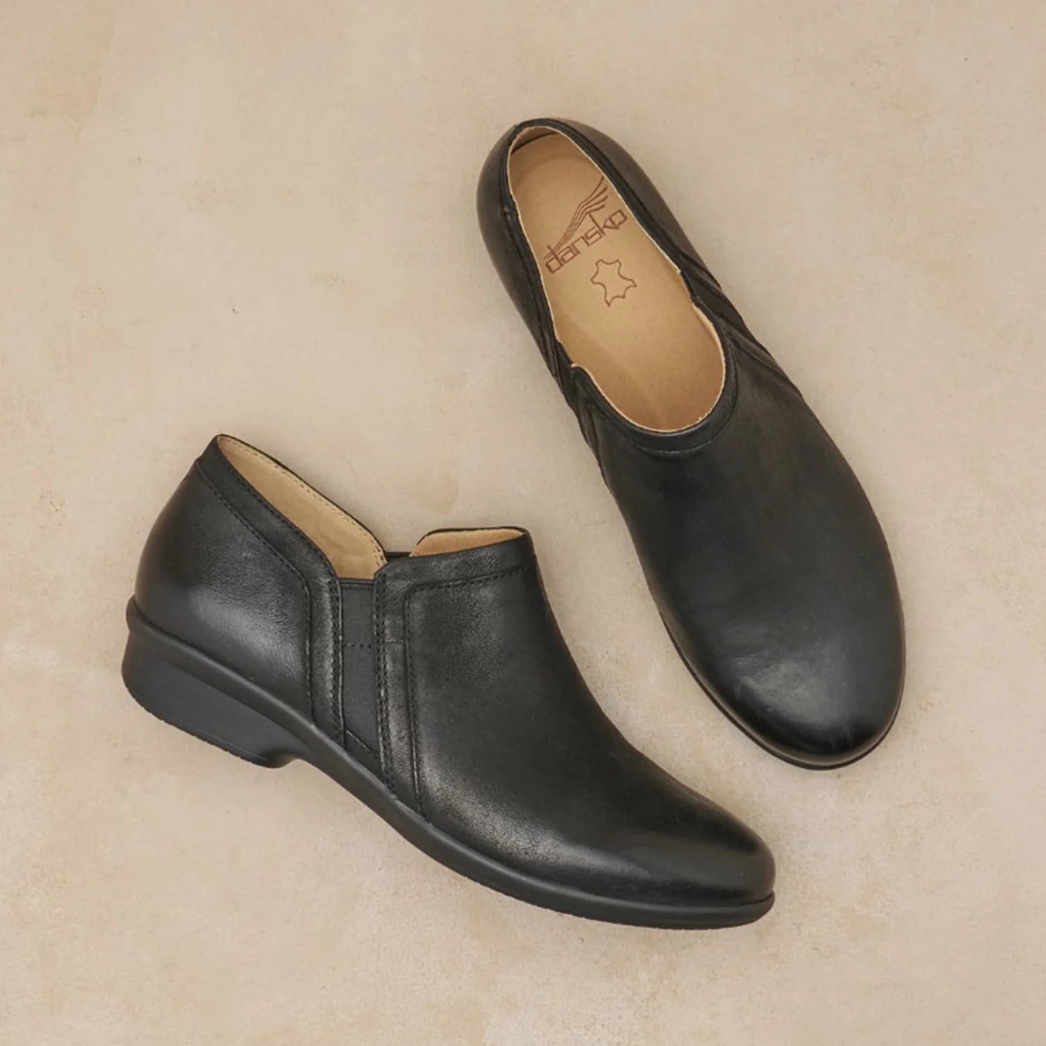 Dansko Cheryl Women's Boots Black Burnished Nubuck - Image 6