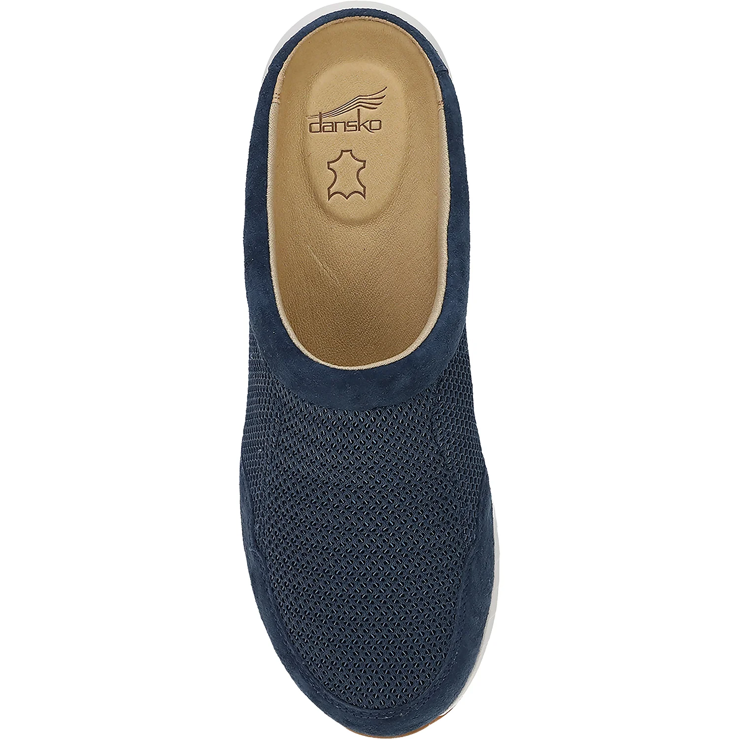 Dansko Claudia Clog Women's Open Back Clogs Marine Mesh - Image 2