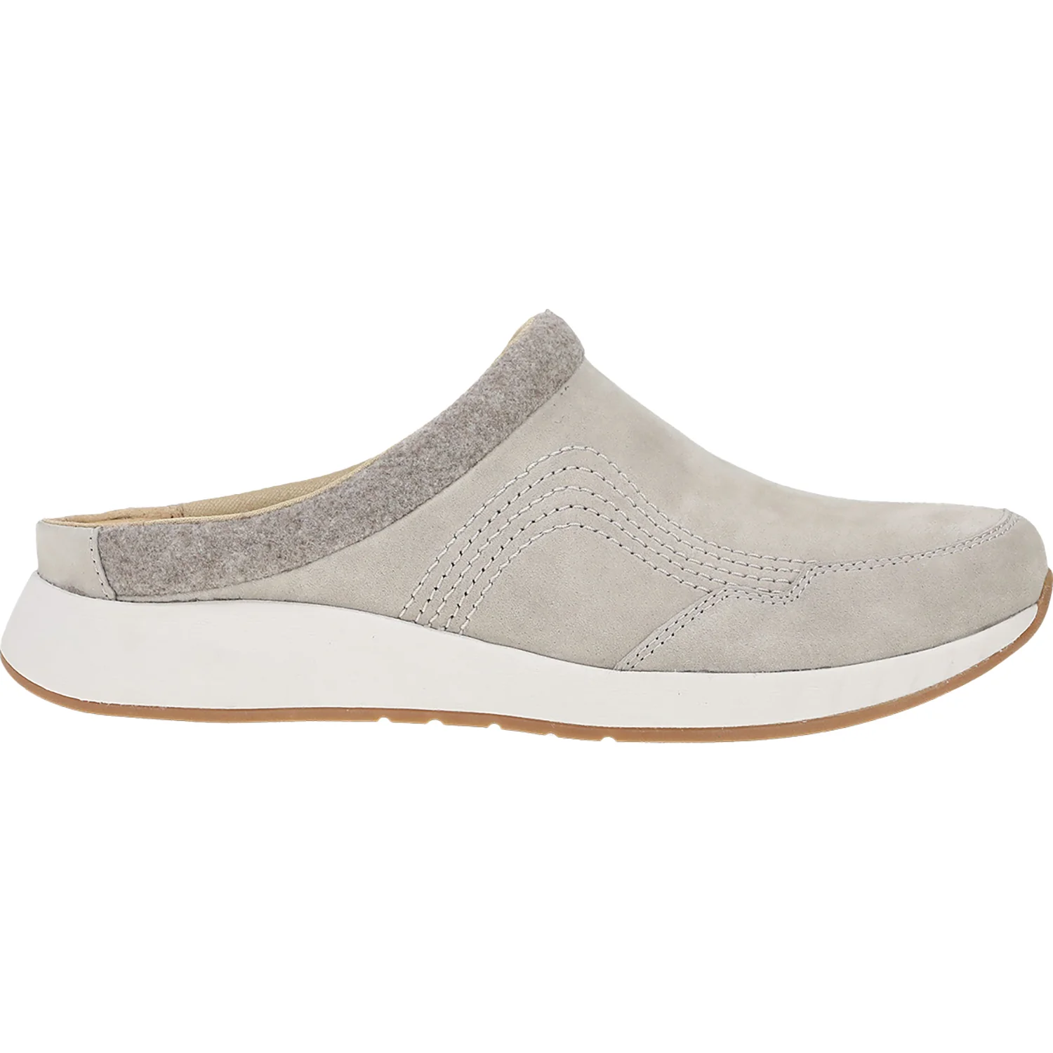 Dansko Claudia Clog Women's Clogs Stone Suede