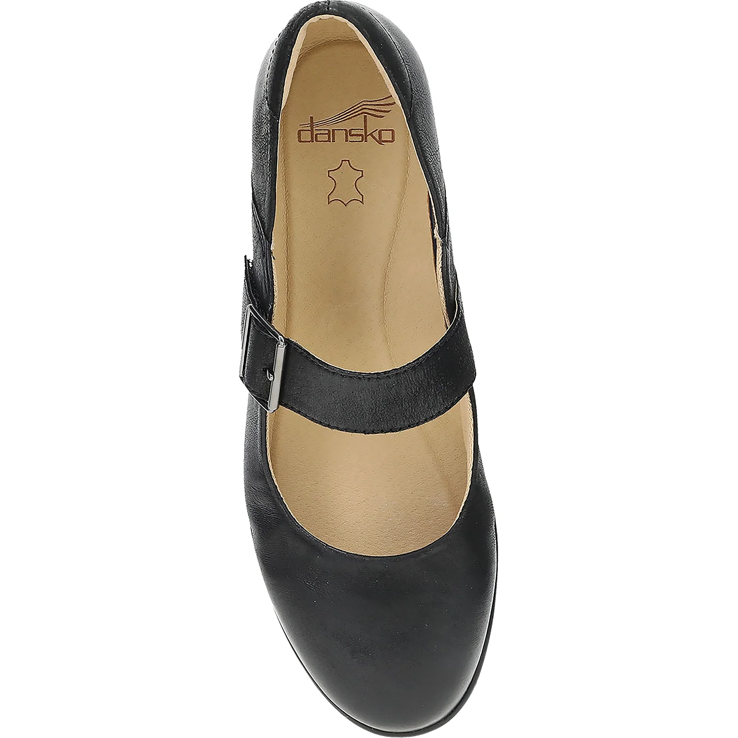 Dansko Collette Women's Mary Janes Black Burnished Nubuck - Image 2
