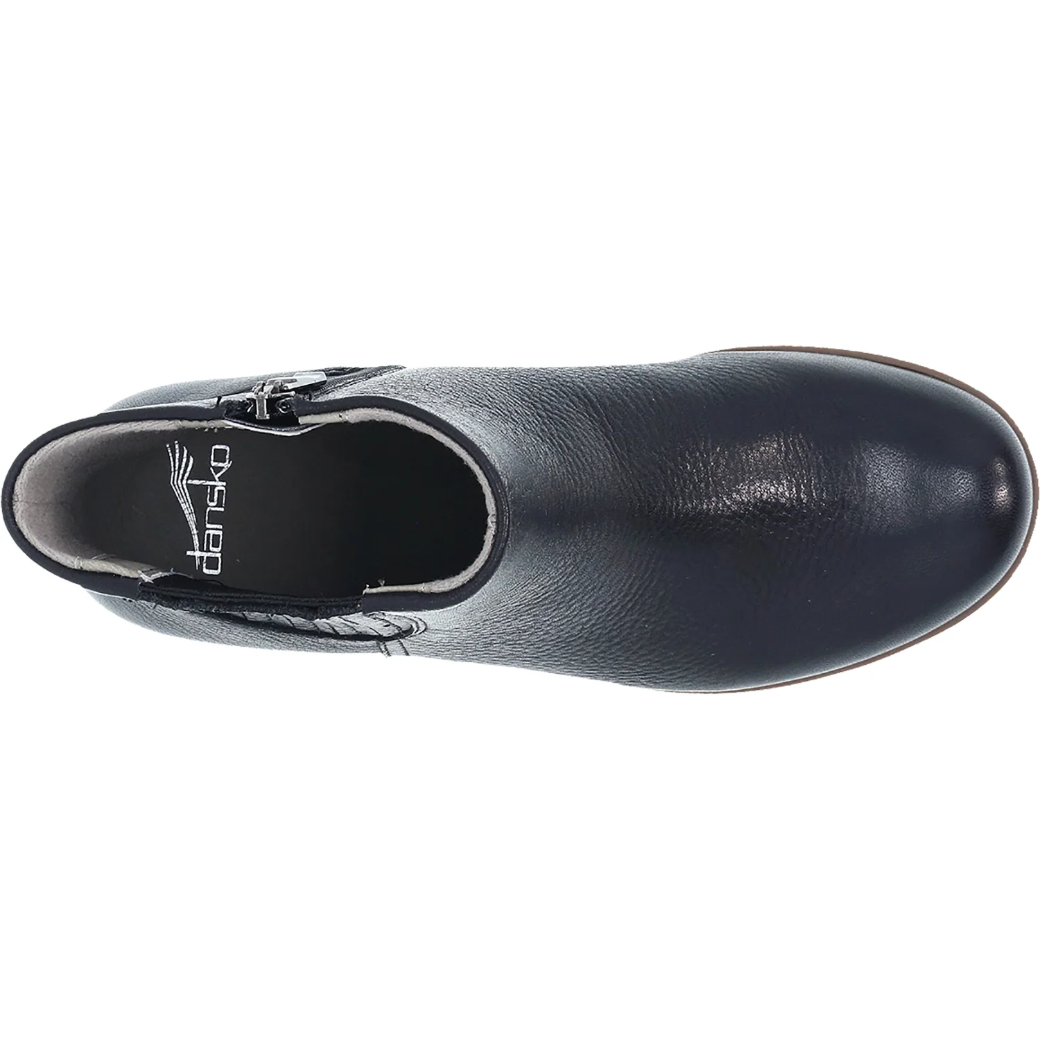 Dansko Daisie Women's Waterproof Boots Black Waterproof Tumbled Leather - Image 2
