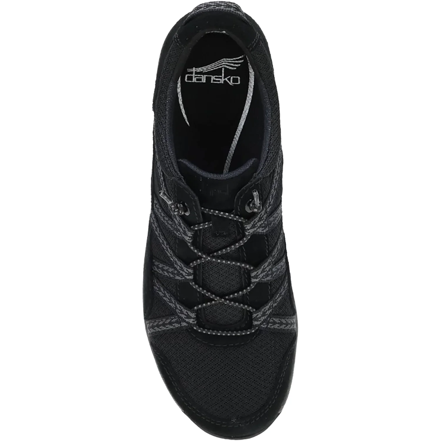 Dansko Harlyn Women's Sneakers Black/Black Suede - Image 2
