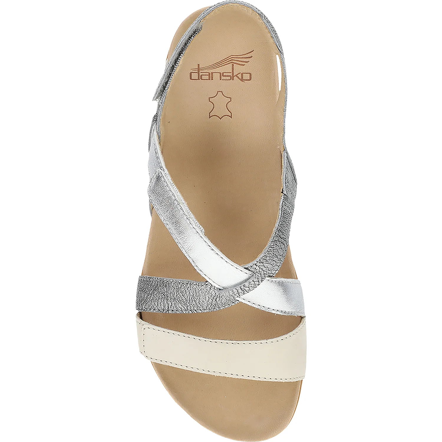 Dansko Jacklyn Women's Sandals Silver Multi - Image 2