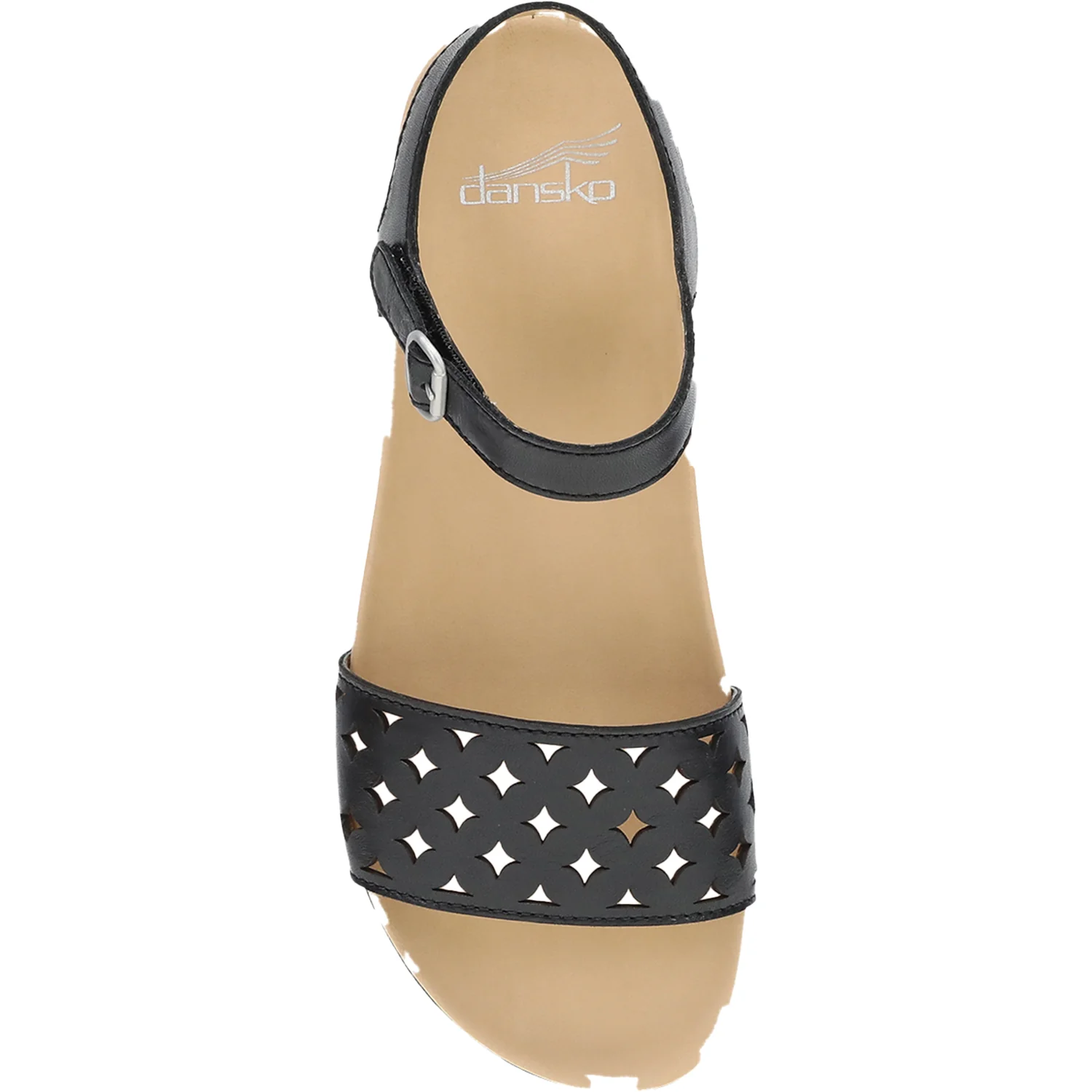 Dansko Jodie Calf Women's Sandals Black - Image 2