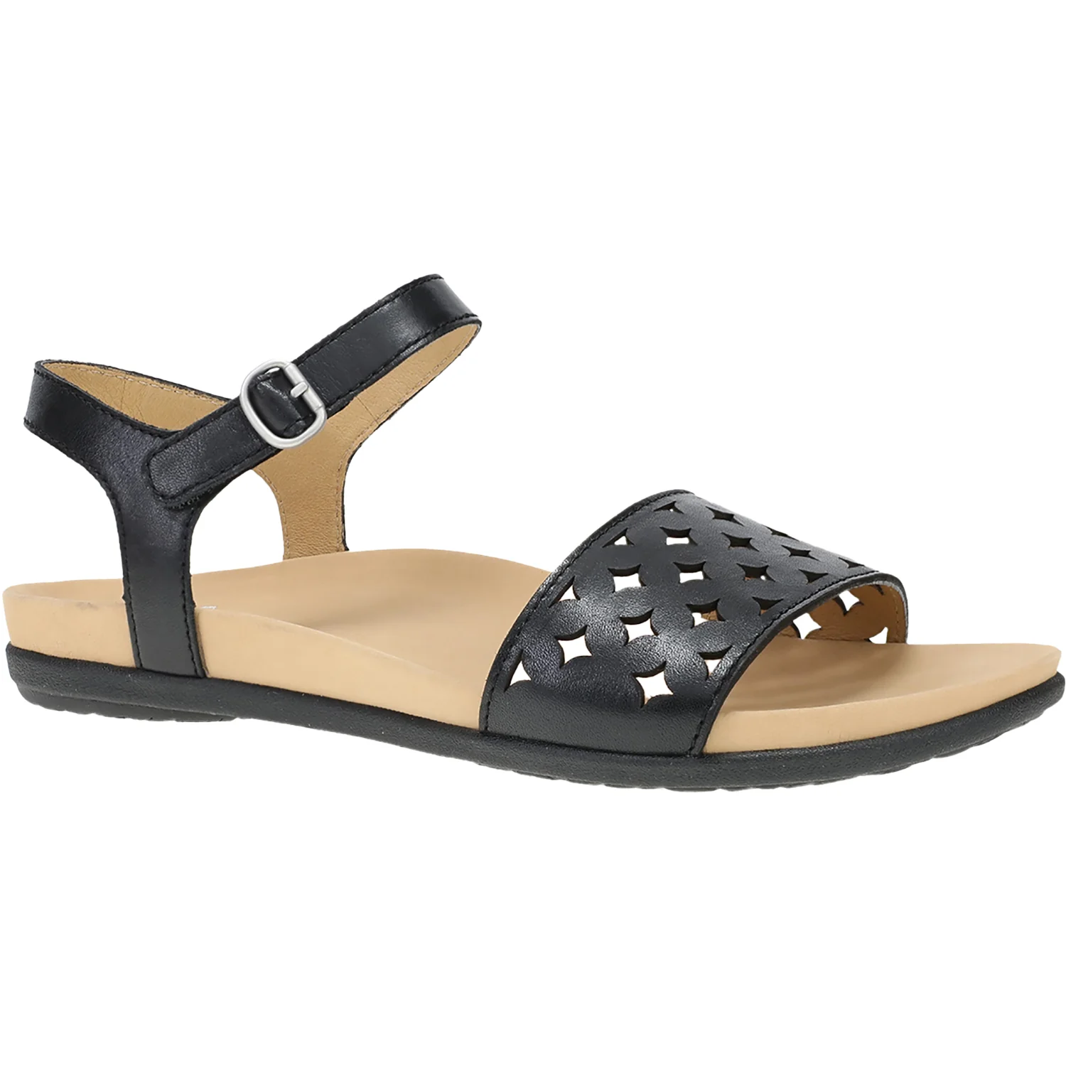 Dansko Jodie Calf Women's Sandals Black - Image 4