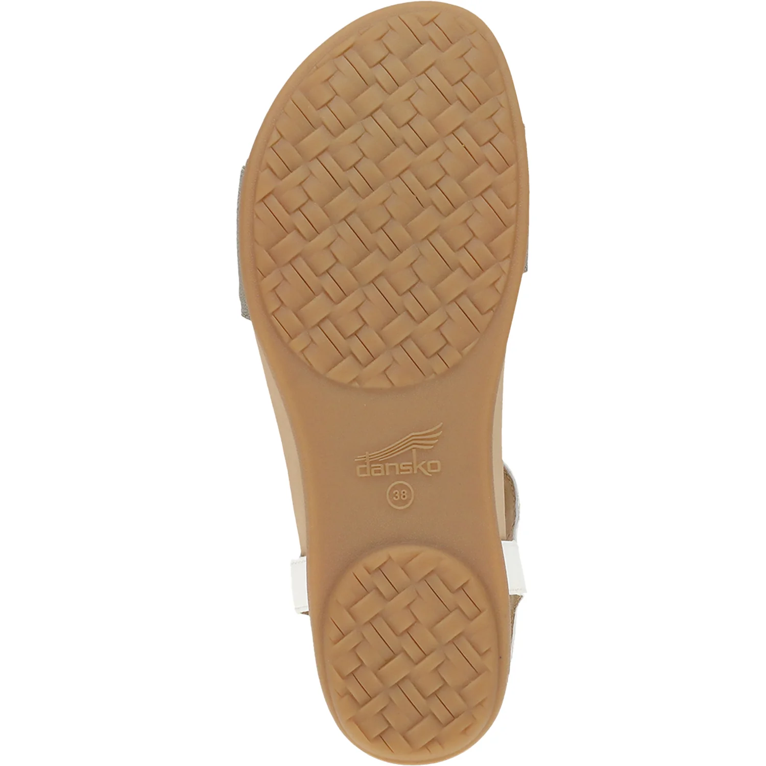Dansko Jodie Women's Sandals Platino/White Leather - Image 3
