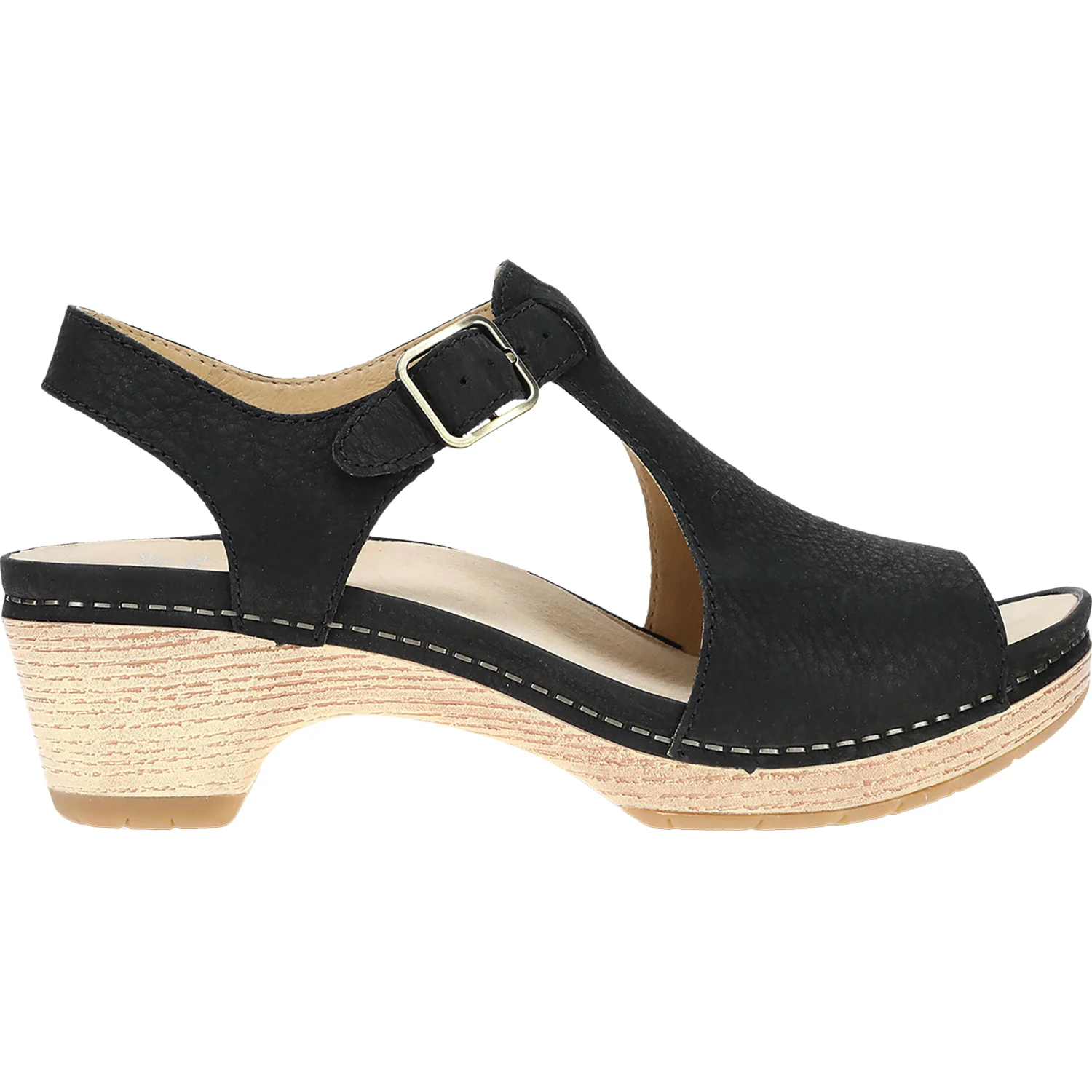 Dansko Laverne Women's Sandals Black Milled Nubuck
