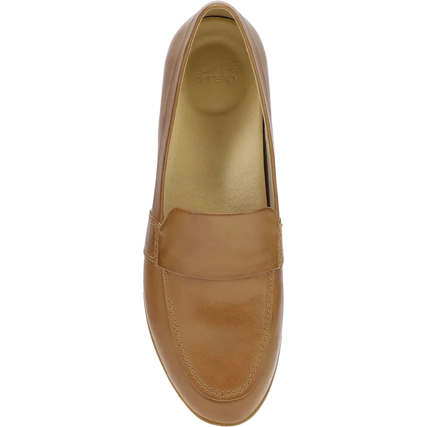 Dansko Linden Women's Slip Ons Luggage Nappa Leather - Image 2