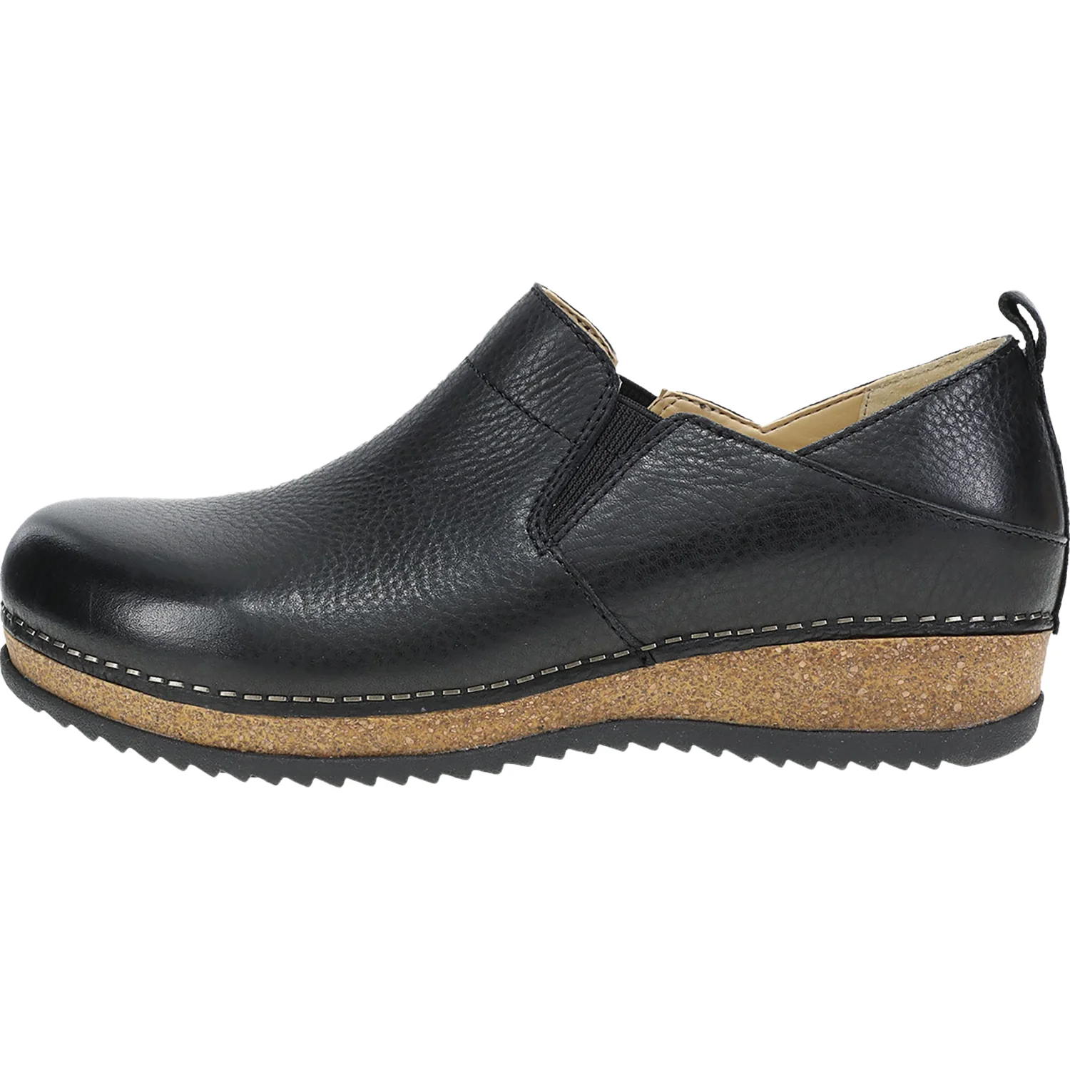 Dansko Meara Women's Slip Ons Black Leather - Image 3