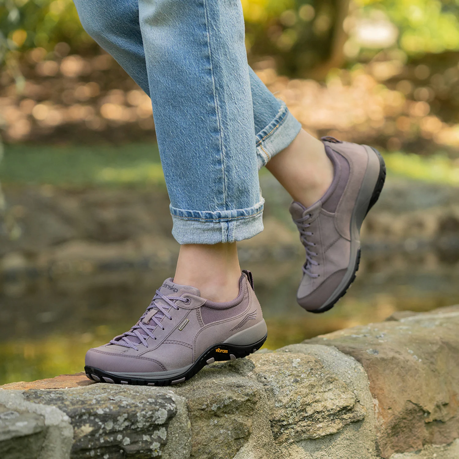 Dansko Paisley Women's Athletic Shoes Trail Hiking Shoes Dusty Lilac Waterproof - Image 7