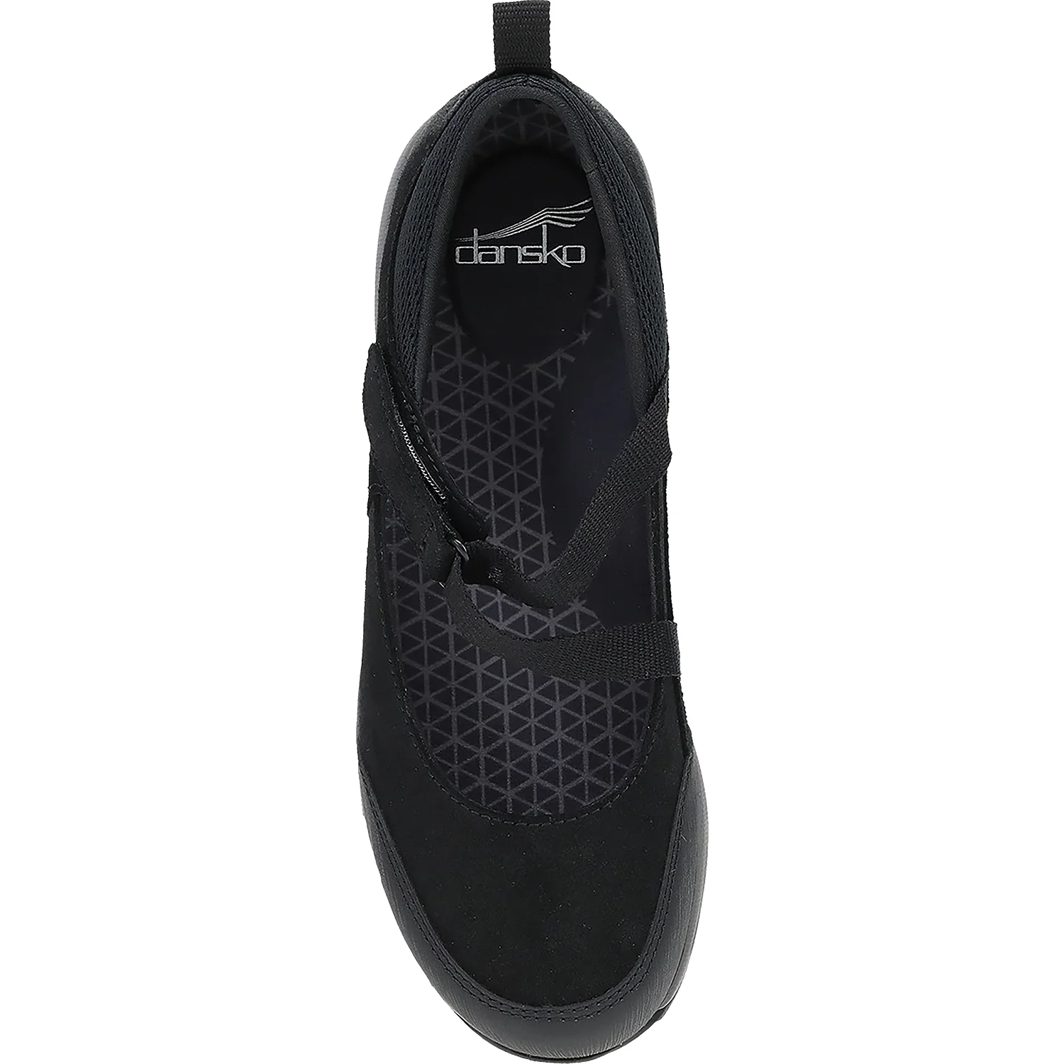 Dansko Primrose Women's Mary Janes Sporty Black Burnished Suede - Image 2