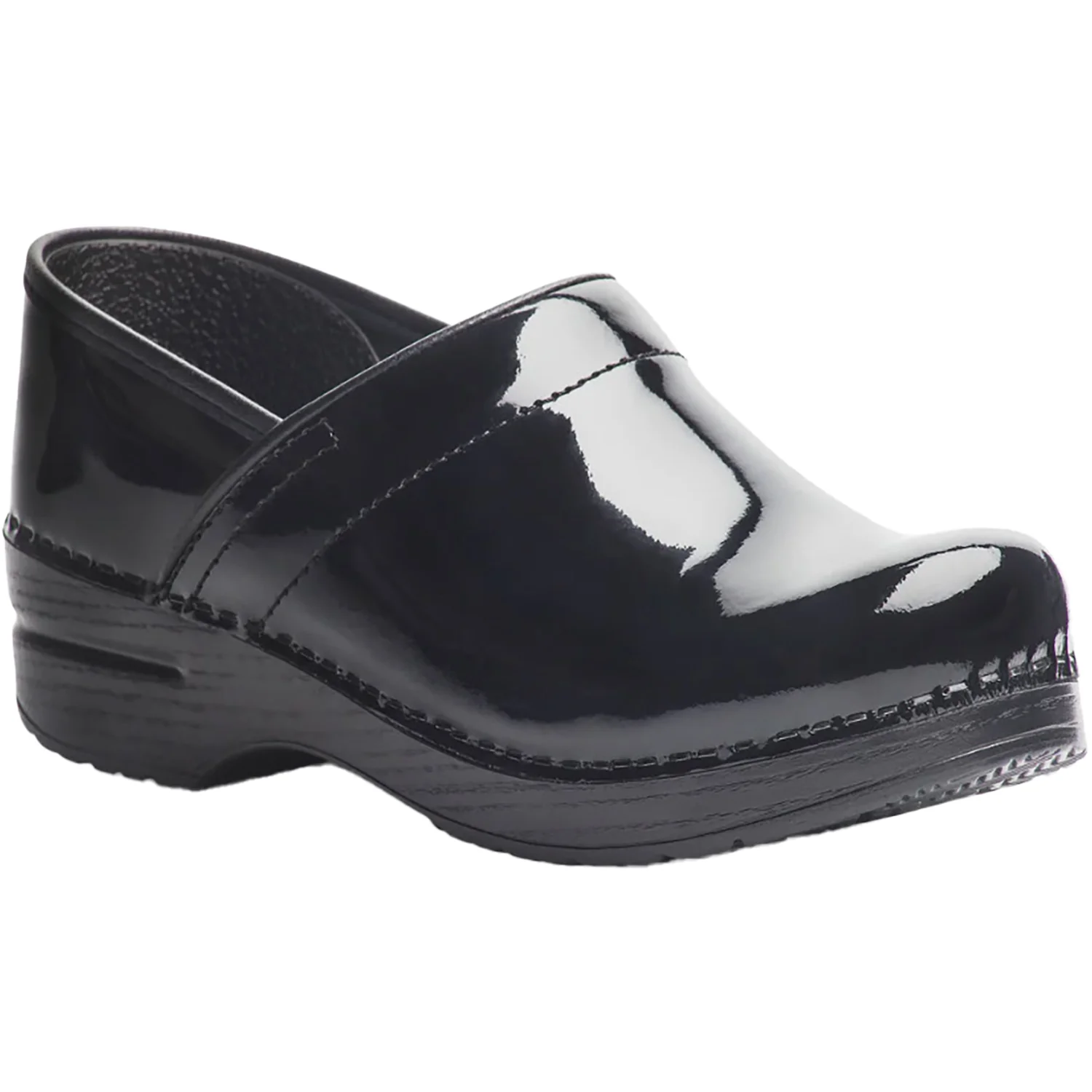 Dansko Professional Women's Clogs Black Patent Leather