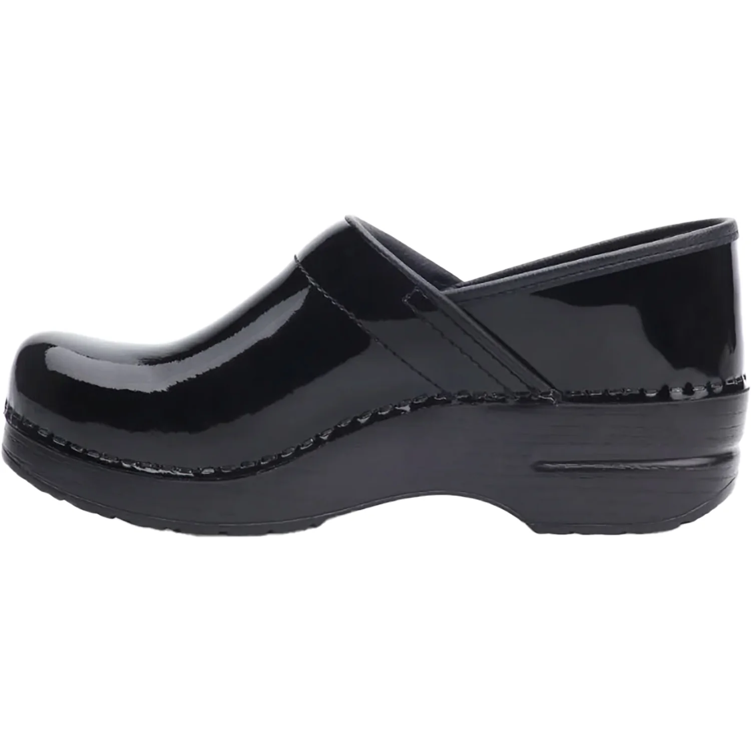 Dansko Professional Women's Clogs Black Patent Leather - Image 3