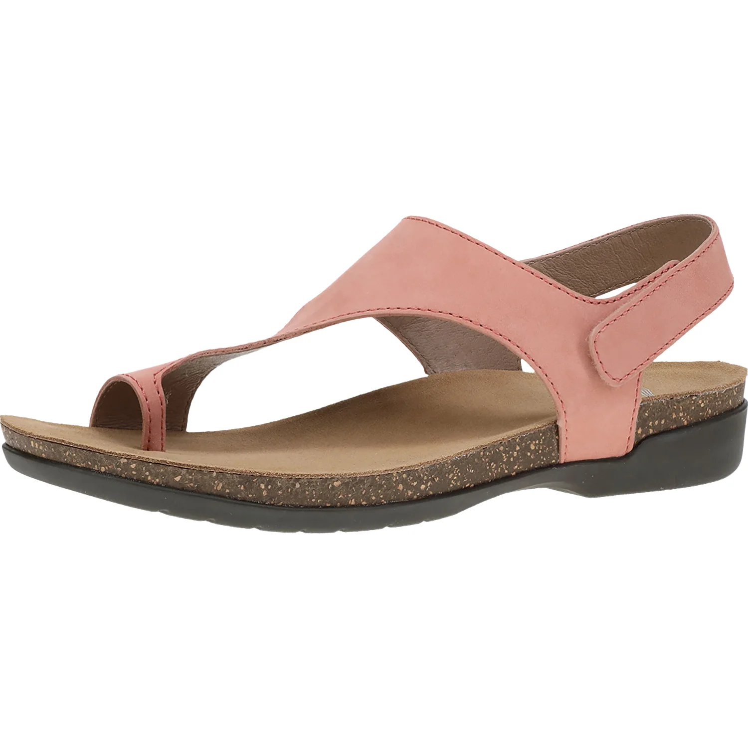 Dansko Reece Women's Thong Sandals Rose Nubuck - Image 3