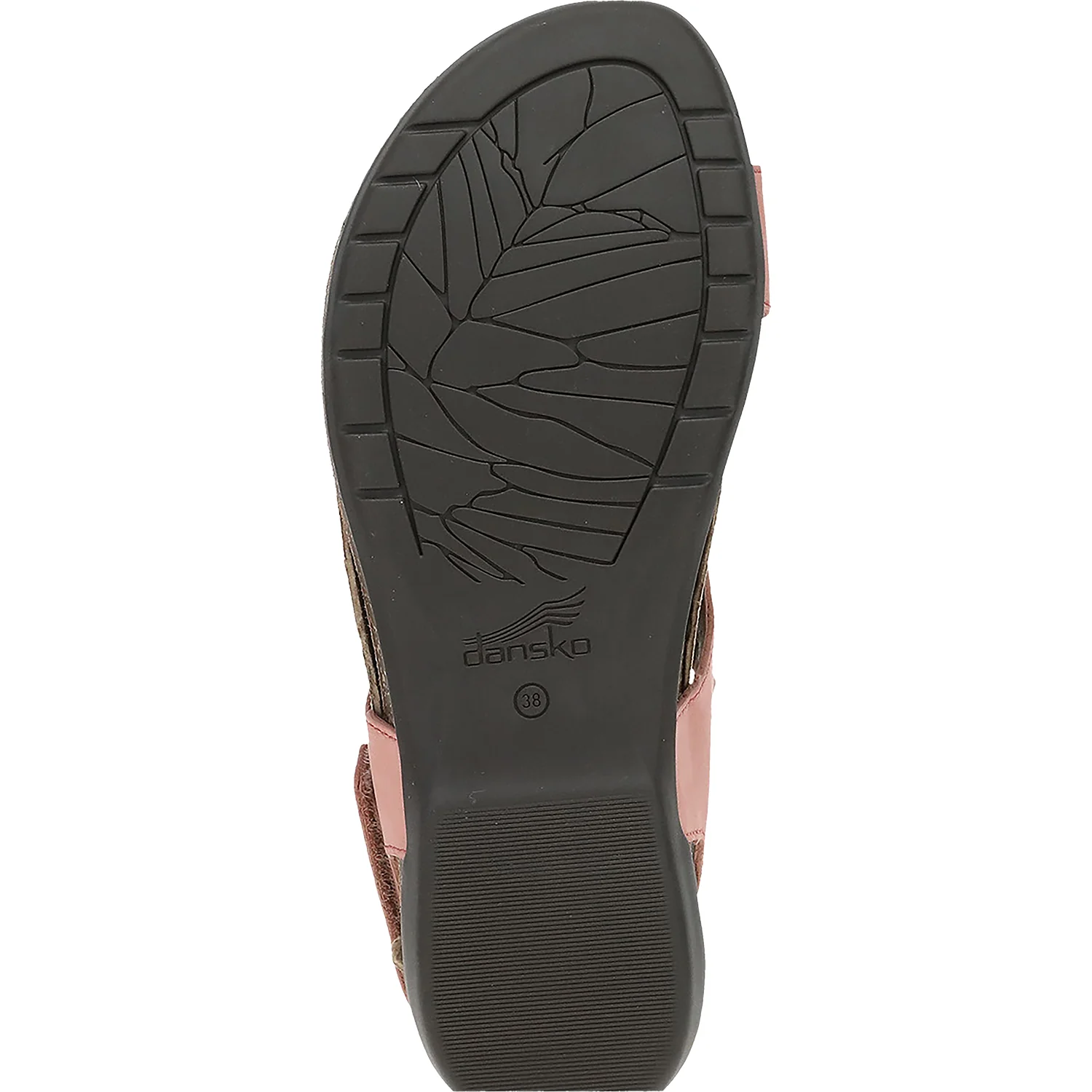 Dansko Reece Women's Thong Sandals Rose Nubuck - Image 4