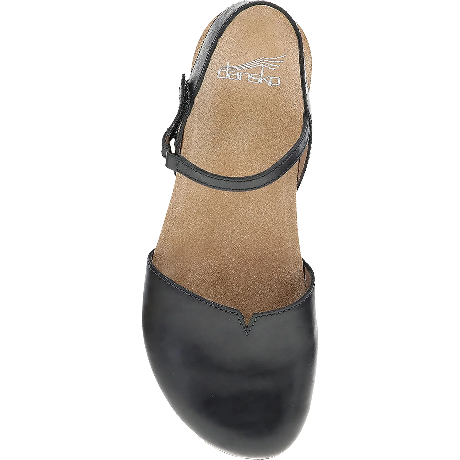 Dansko Rowan Women's Shoes Black Waxy Burnished Leather - Image 2