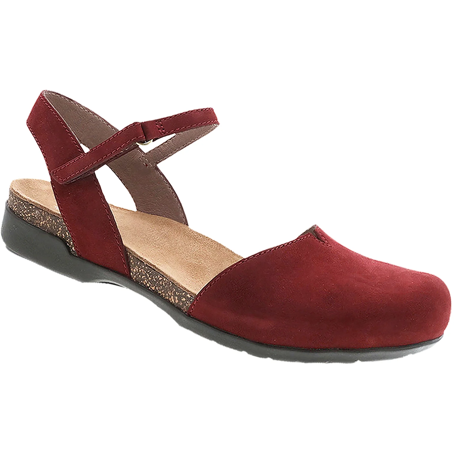 Dansko Rowan Women's Shoes Cinnabar Nubuck - Image 3