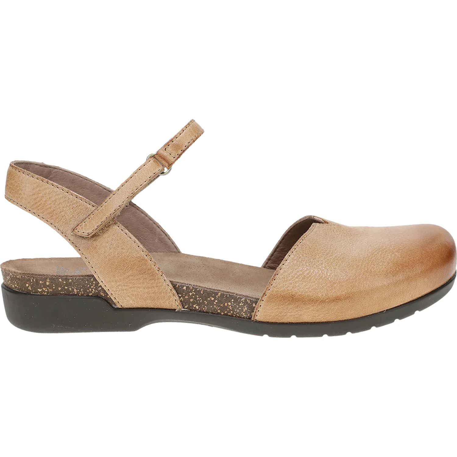 Dansko Rowan Women's Shoes Honey Distressed Leather