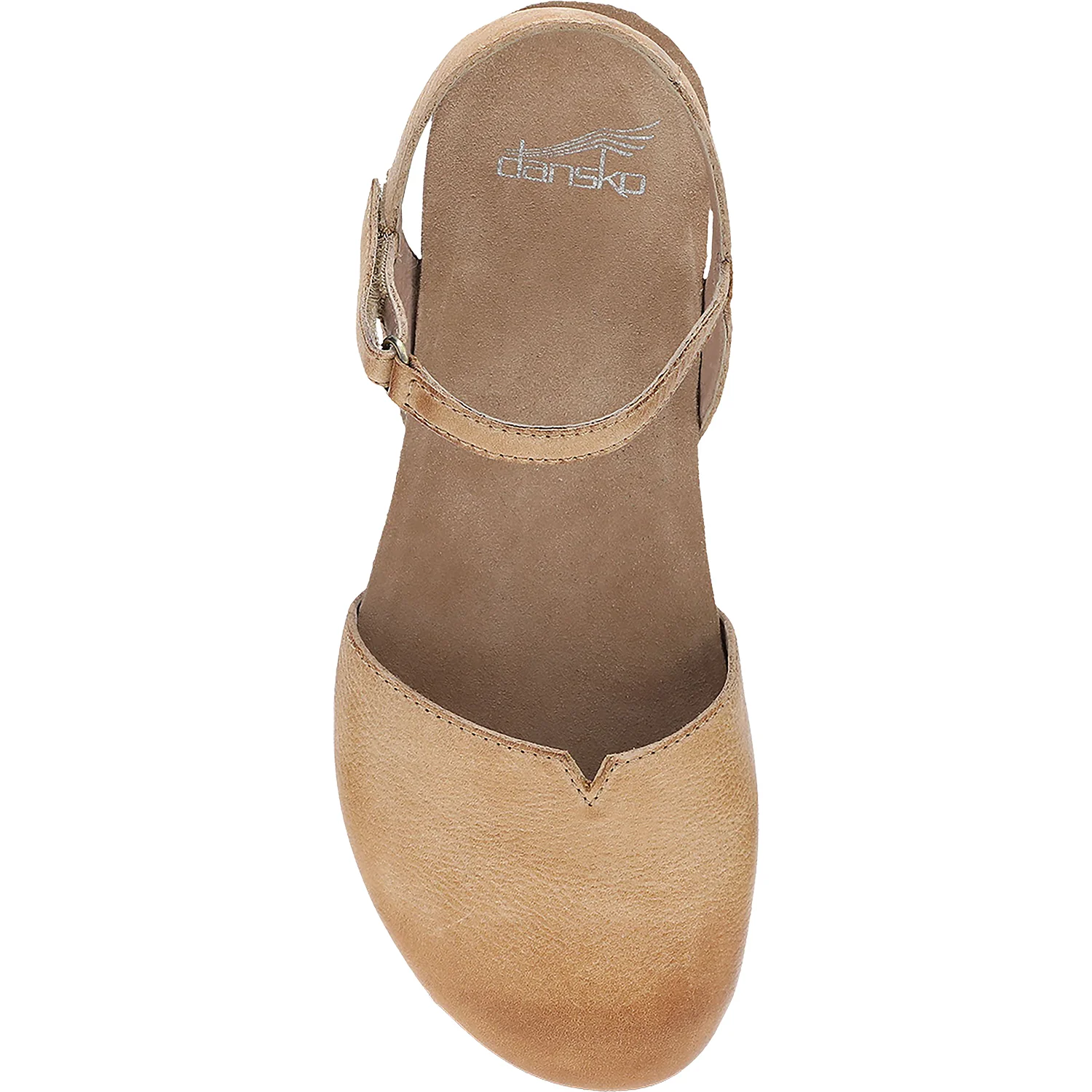 Dansko Rowan Women's Shoes Honey Distressed Leather - Image 2