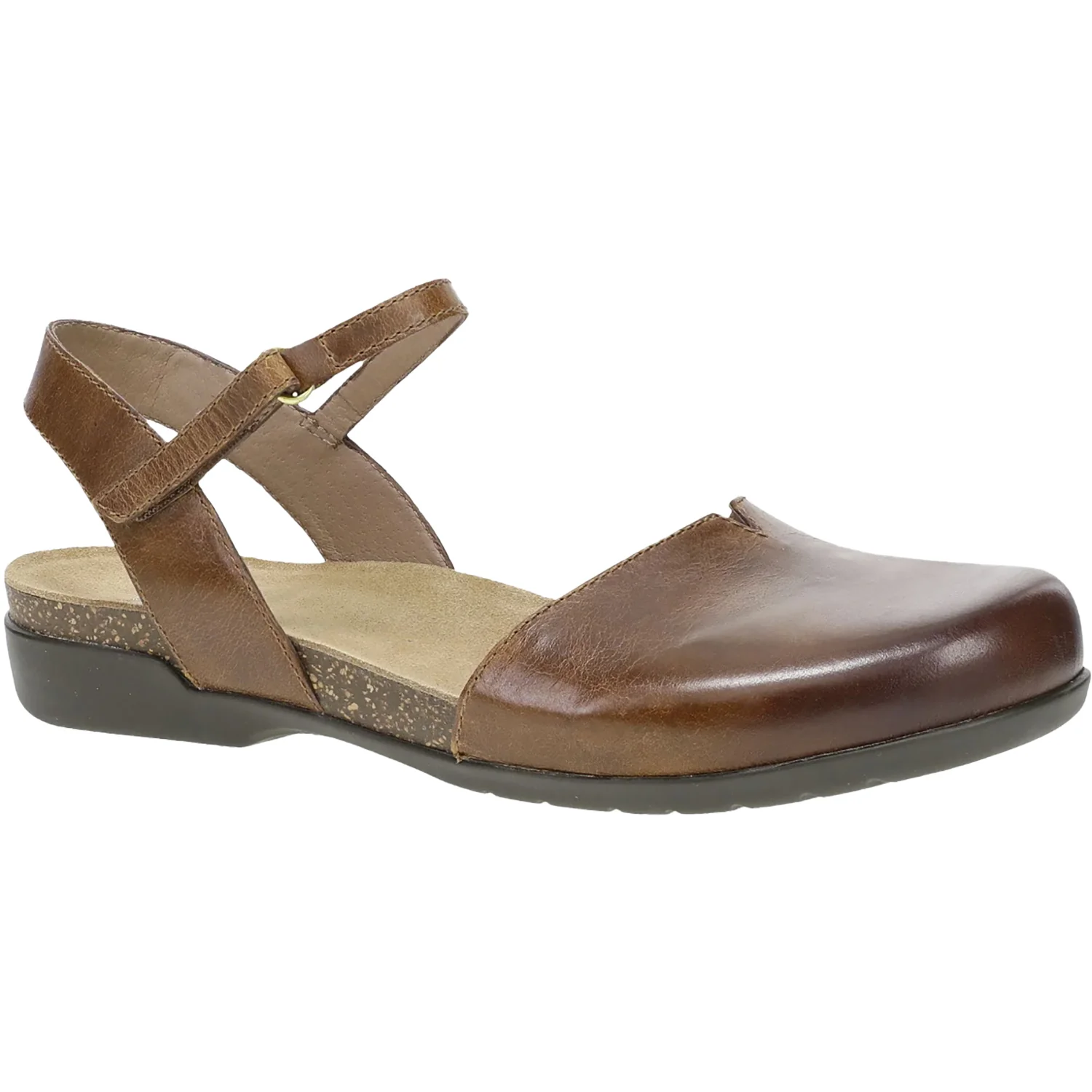 Dansko Rowan Women's Shoes Tan Waxy Burnished Nubuck