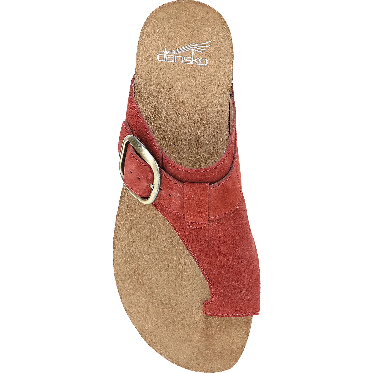 Dansko Rylee Women's Sandals Thong Sandals Cayenne Suede - Image 2