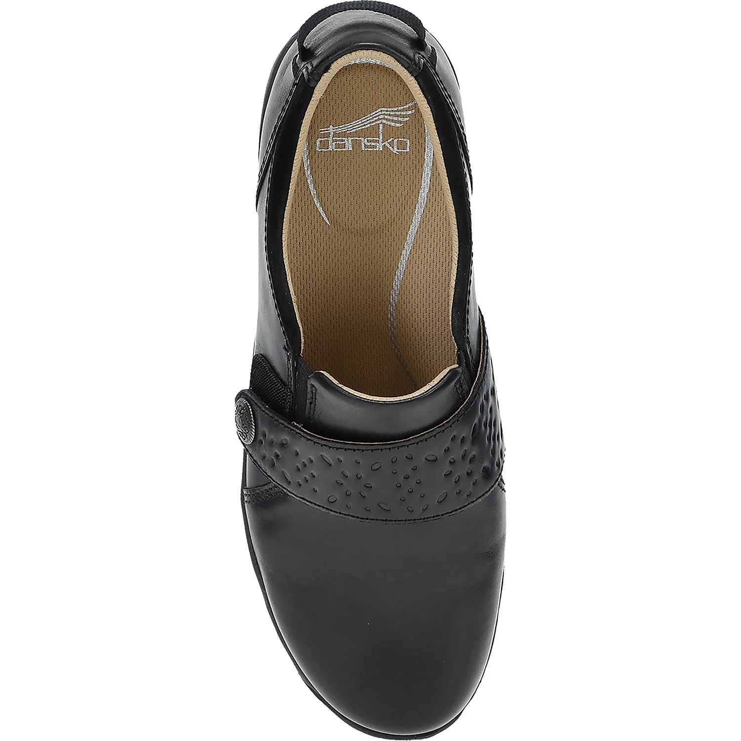 Dansko Sallie Women's Shoes Black Waxy Burnished - Image 2