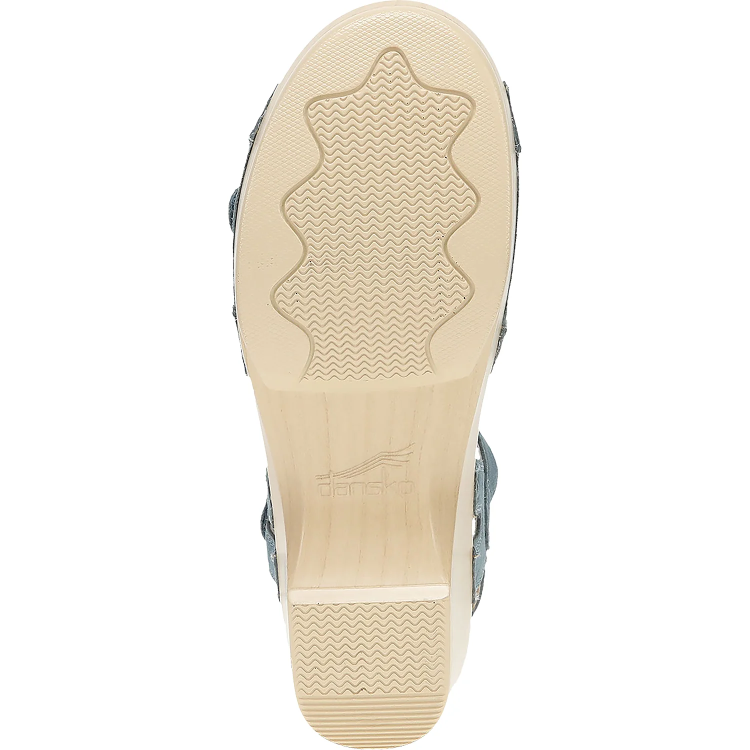 Dansko Season Women's Backstrap Sandals Denim Suede - Image 4