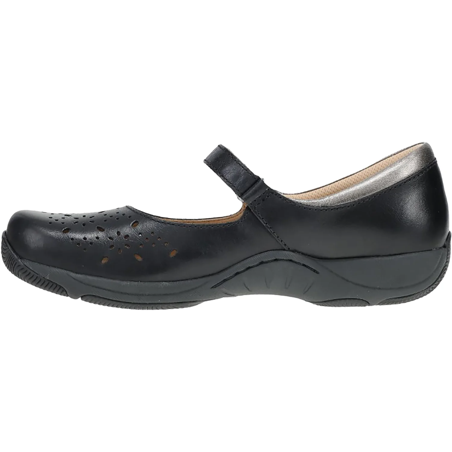 Dansko Stacy Women's Shoes Black Waxy Burnished - Image 3