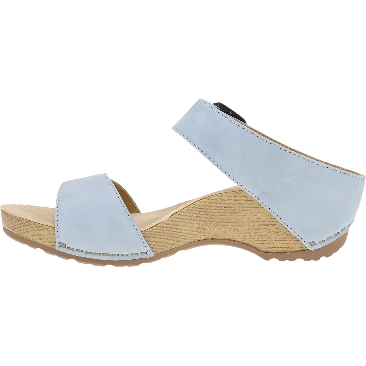 Dansko Tanya Women's Wedge Sandals Sky Nubuck - Image 3