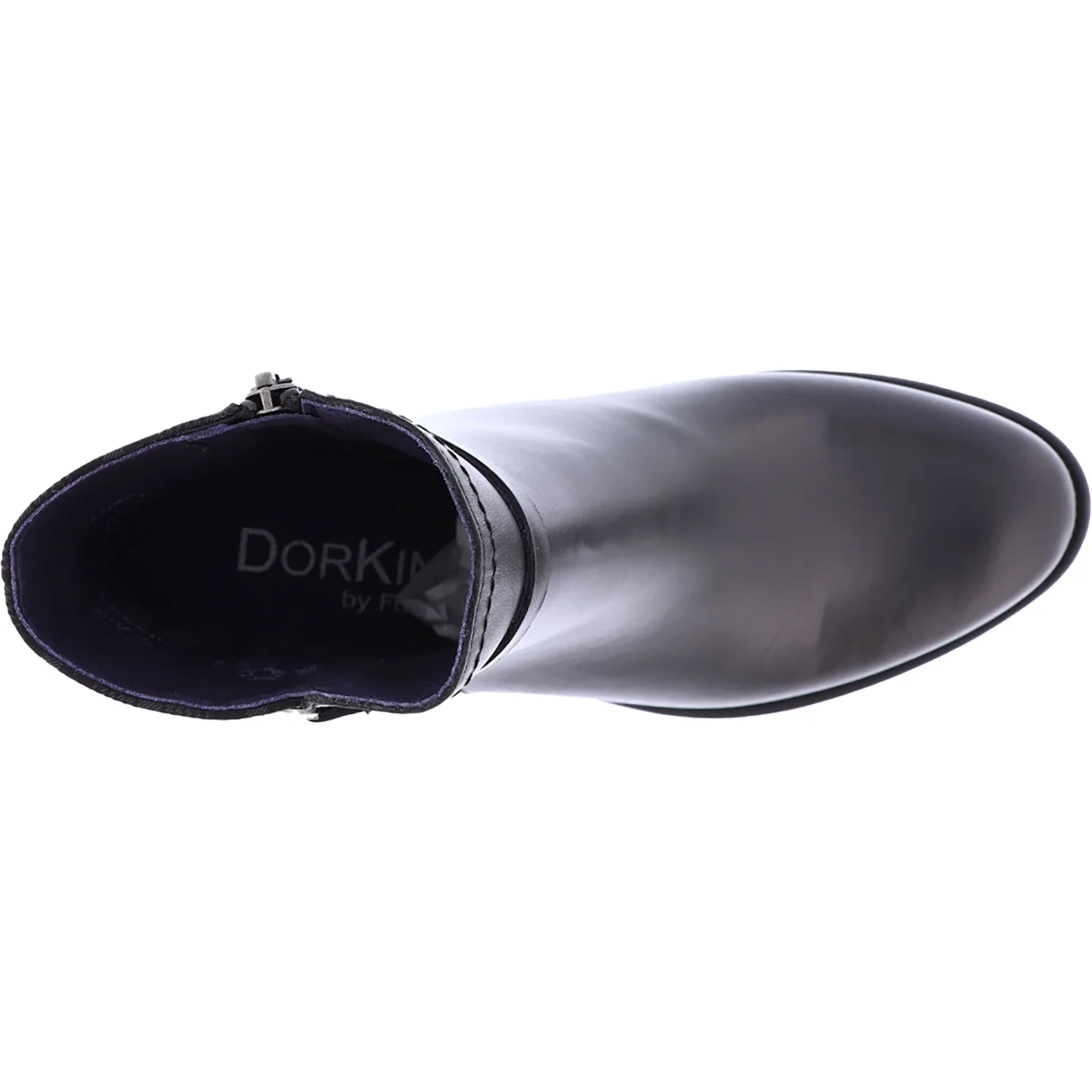 Women's Dorking Chiara D9133-101792 Black Leather/Plaid - Image 2