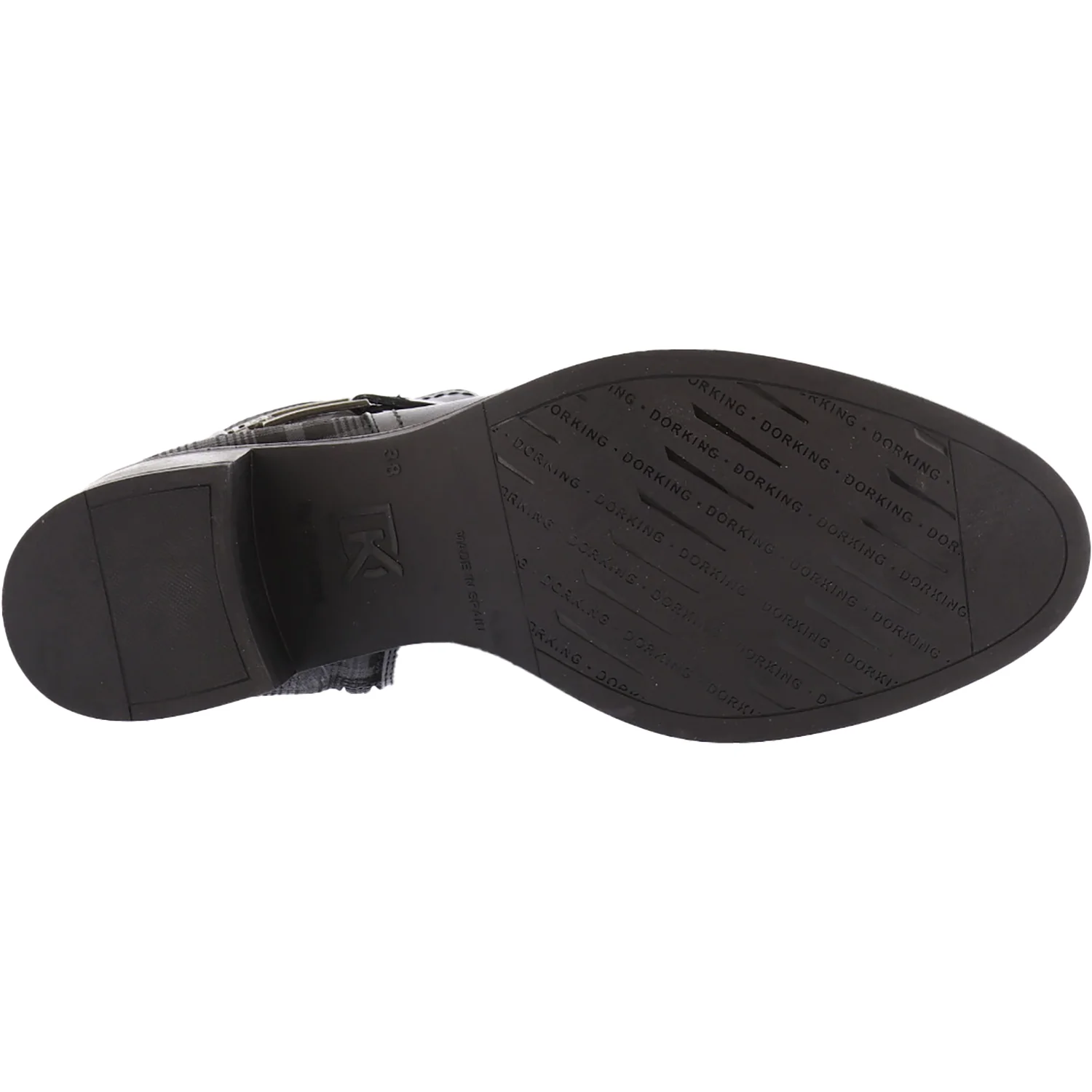Women's Dorking Chiara D9133-101792 Black Leather/Plaid - Image 4