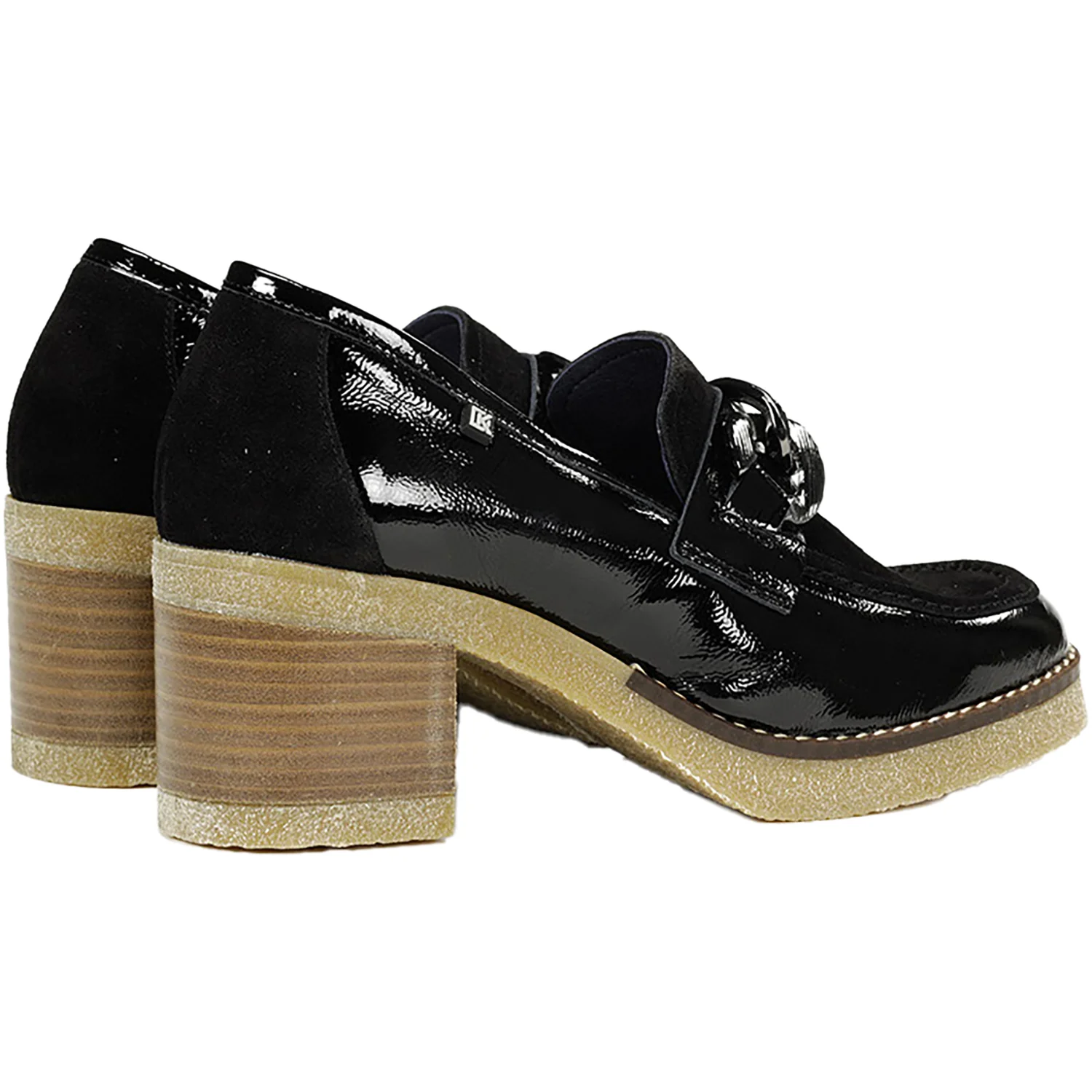 Women's Dorking Oprah D9193 Black Dat/Leather Combo - Image 4