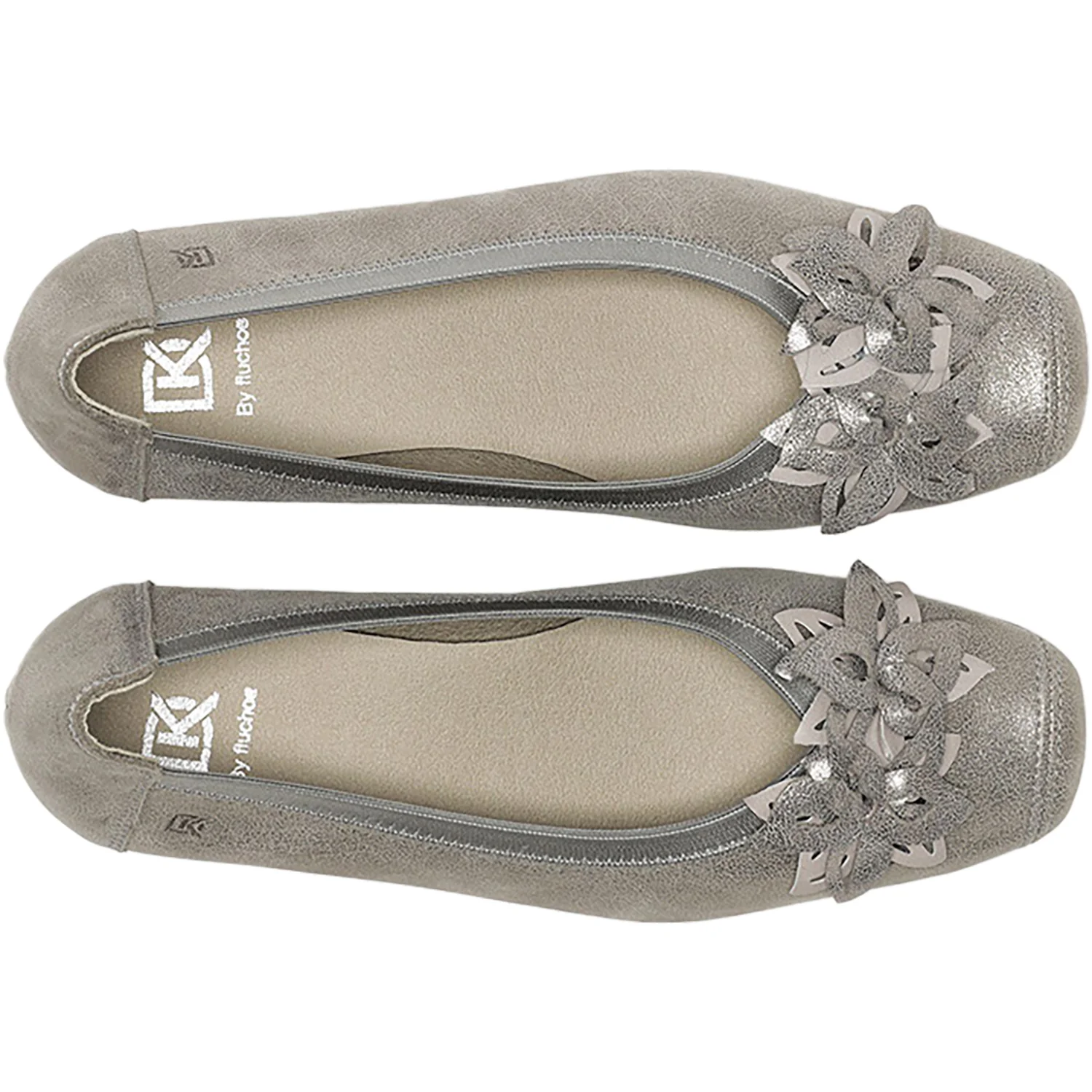 Women's Dorking Pamel D9095 Steel Metallic Leather - Image 2