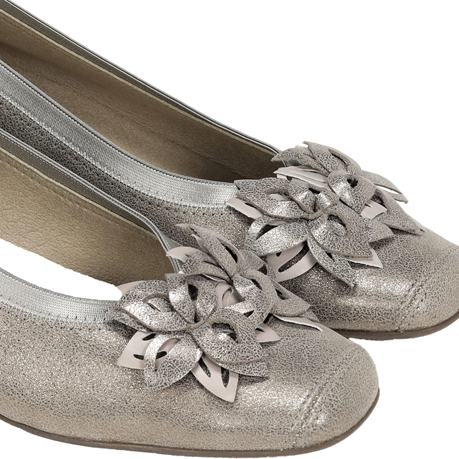 Women's Dorking Pamel D9095 Steel Metallic Leather - Image 5