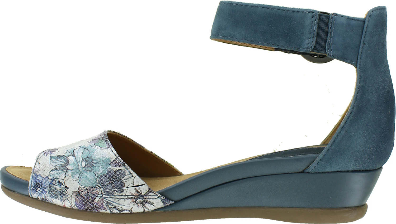 Women's Earth Hera Blue Printed Leather - Image 3